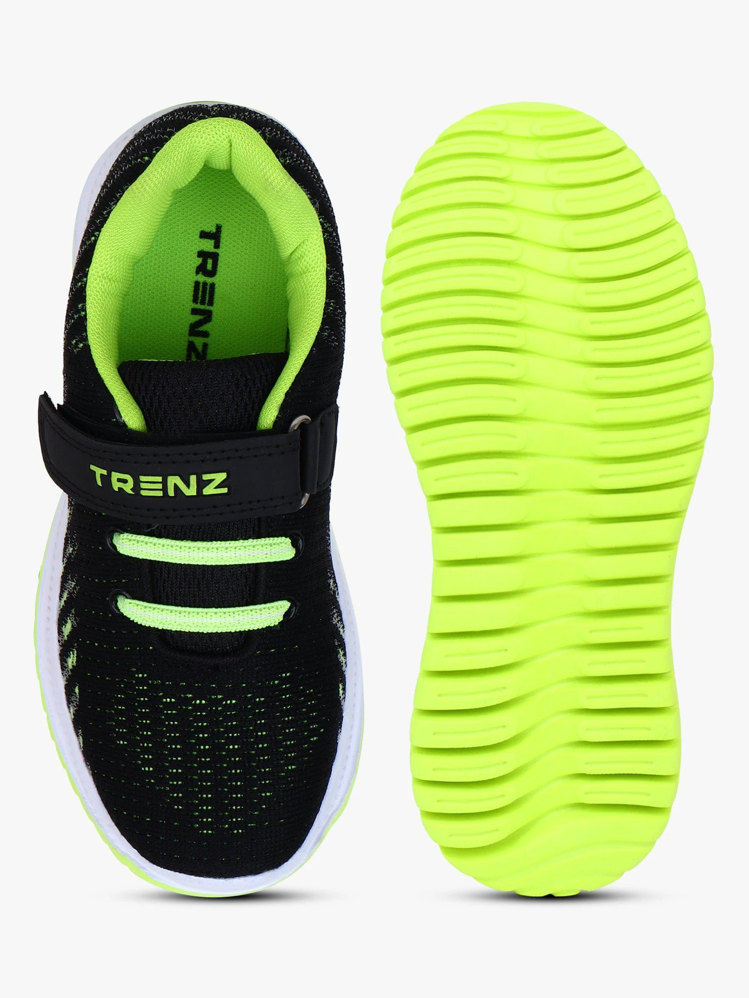 Black lace-up shoes for kids by Shivnaresh