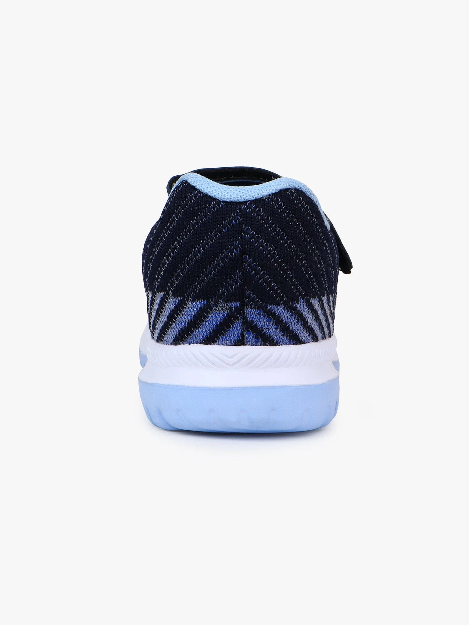 Navy Blue lace-up shoes for kids by Shivnaresh