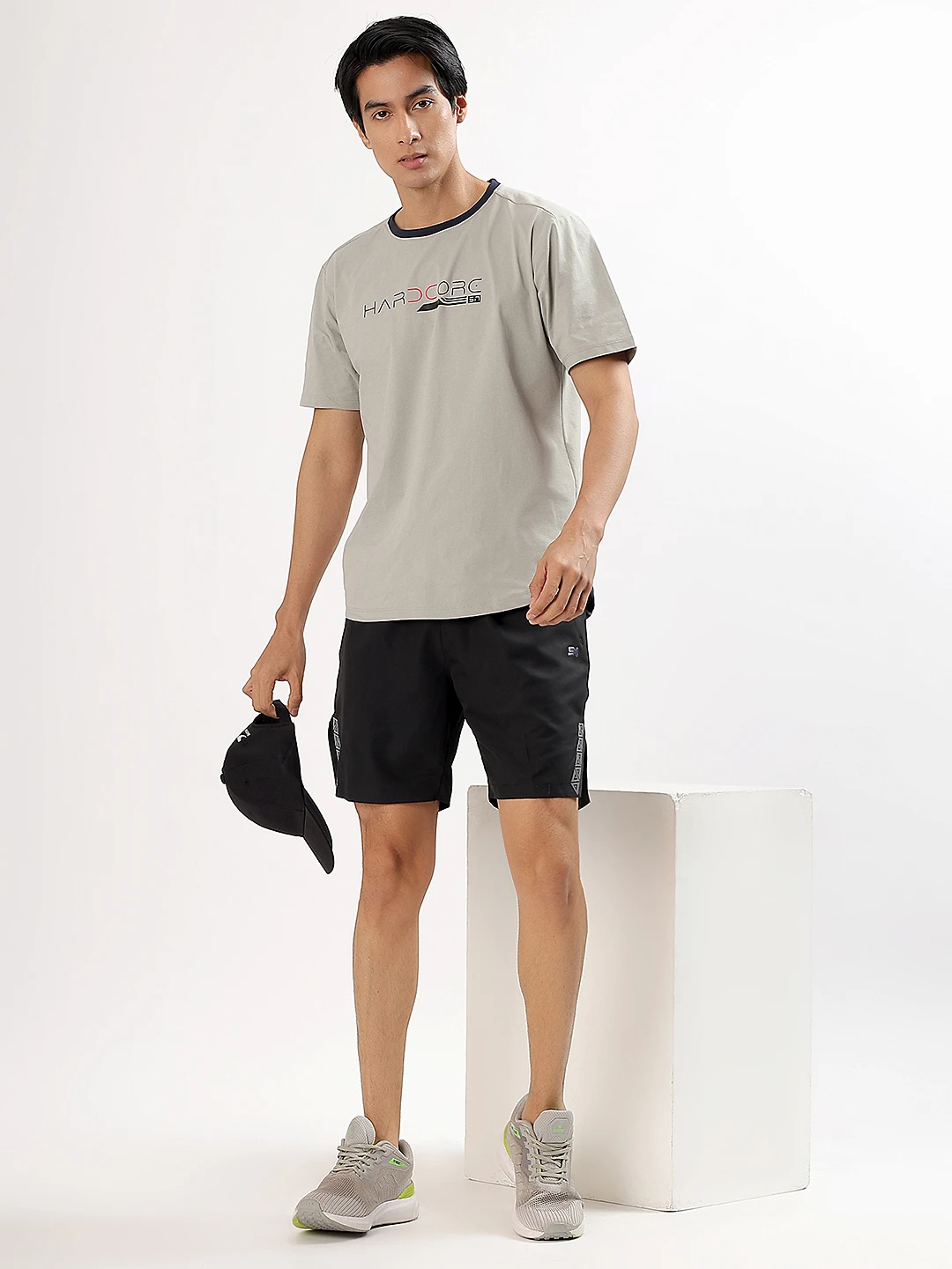 Men's Elite Performance Training Shorts Black by Shiv Naresh