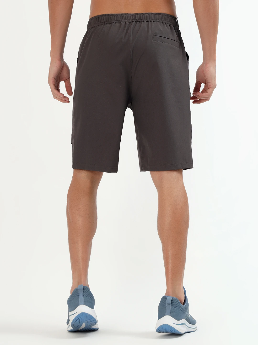 Men's Elite Performance Outdoor Utility Shorts Dark Grey by Shiv Naresh