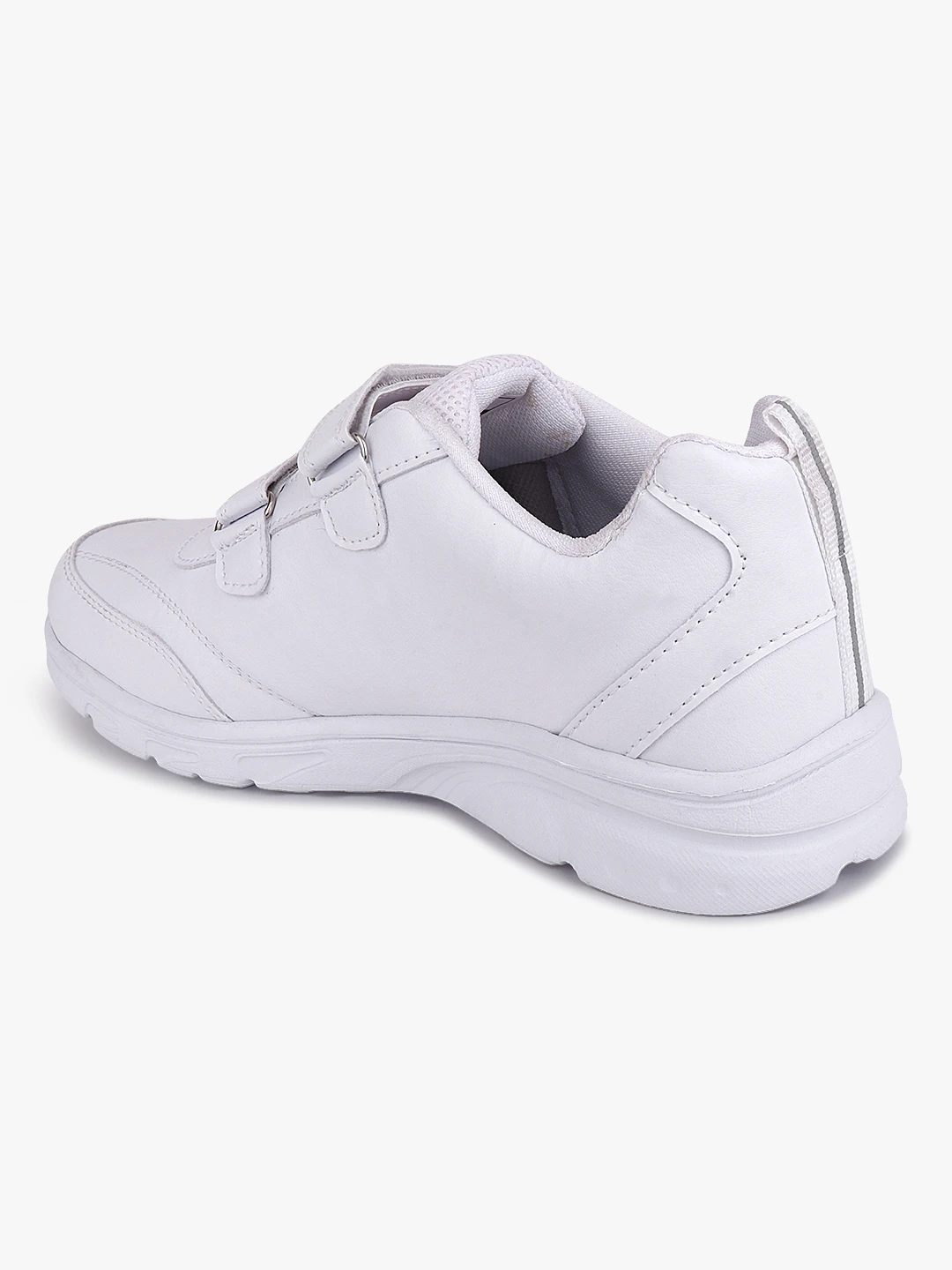 All white velcro school shoes for kids boy & girl