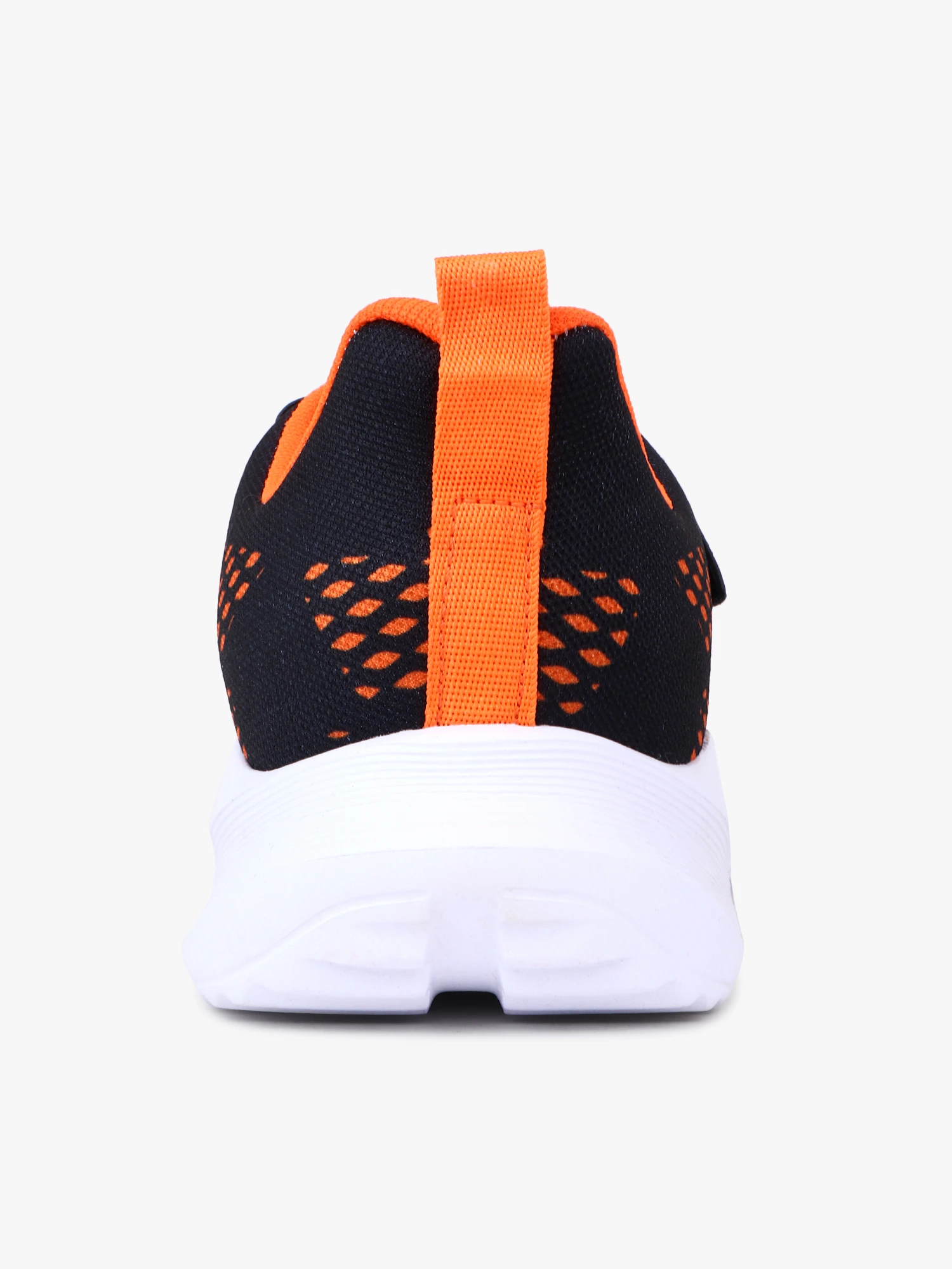 Kids sky blue orange lace-up sports shoes for Boys