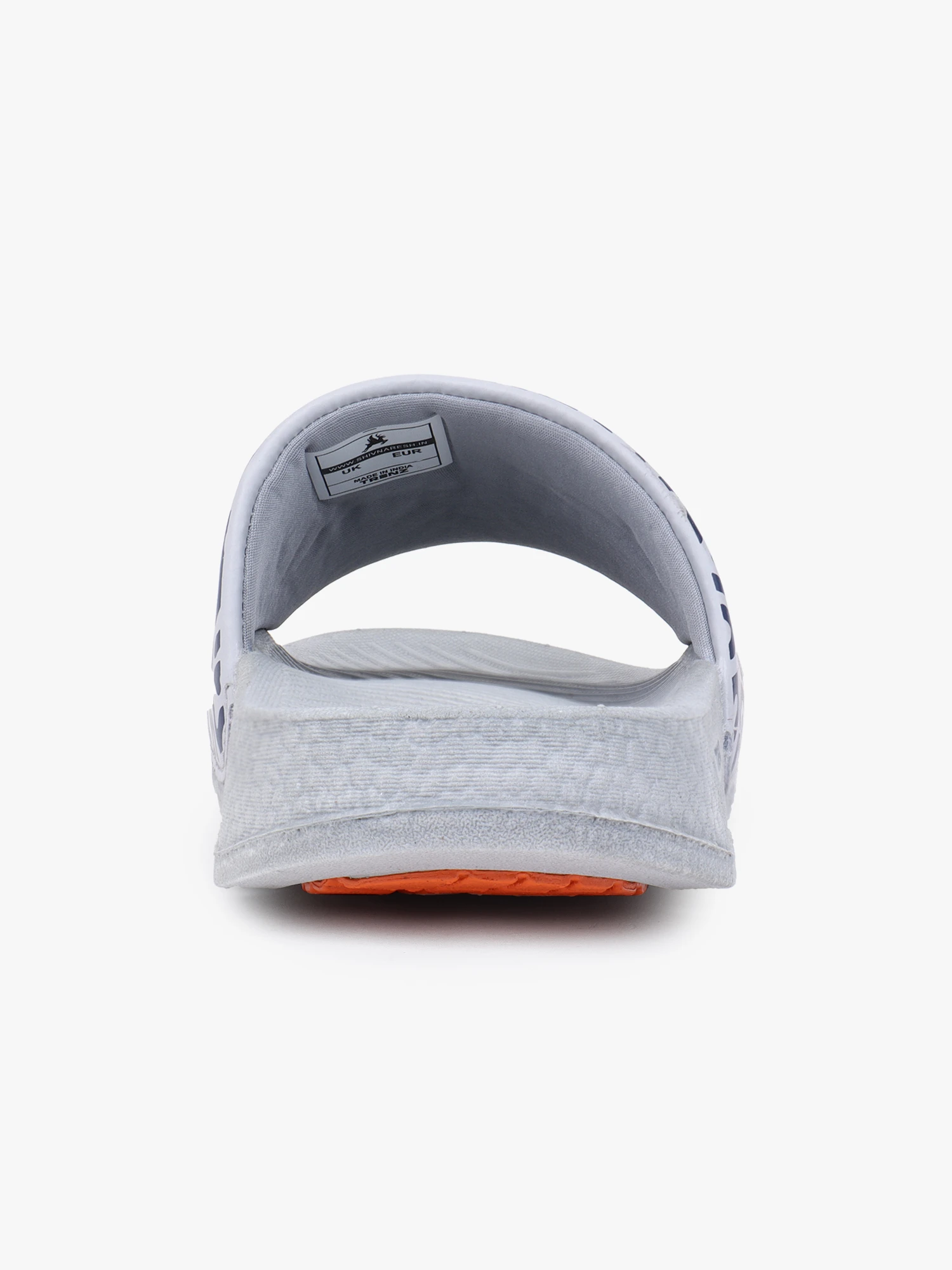 Grey slip-on slider for men