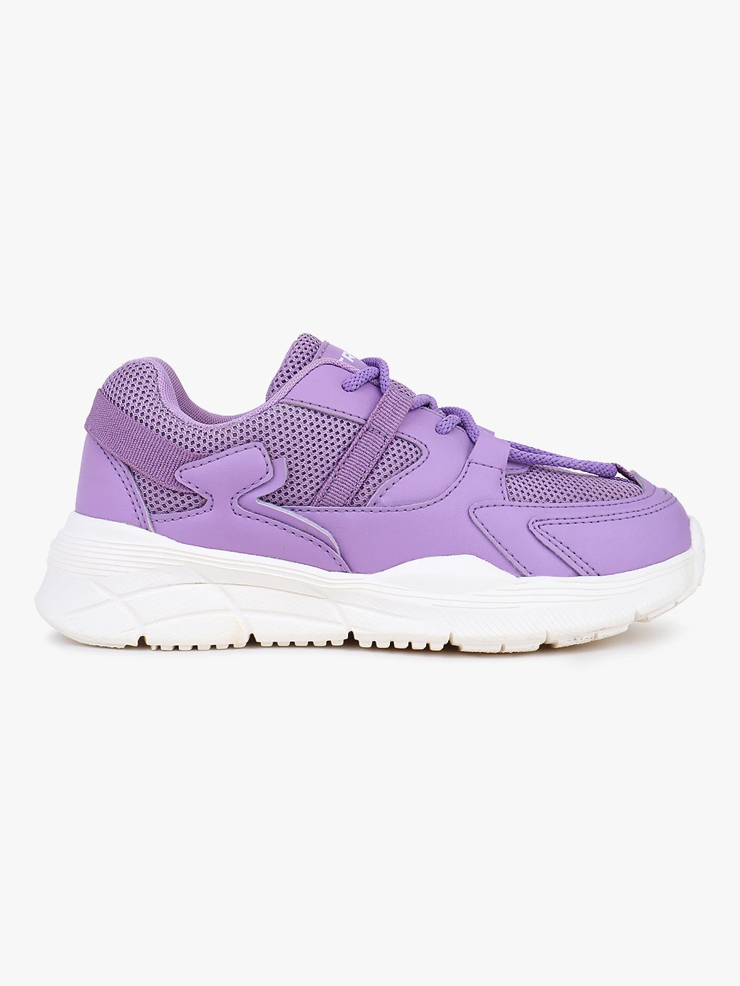 Kids lailac purple lace-up shoes for girls & boys Shiv Naresh
