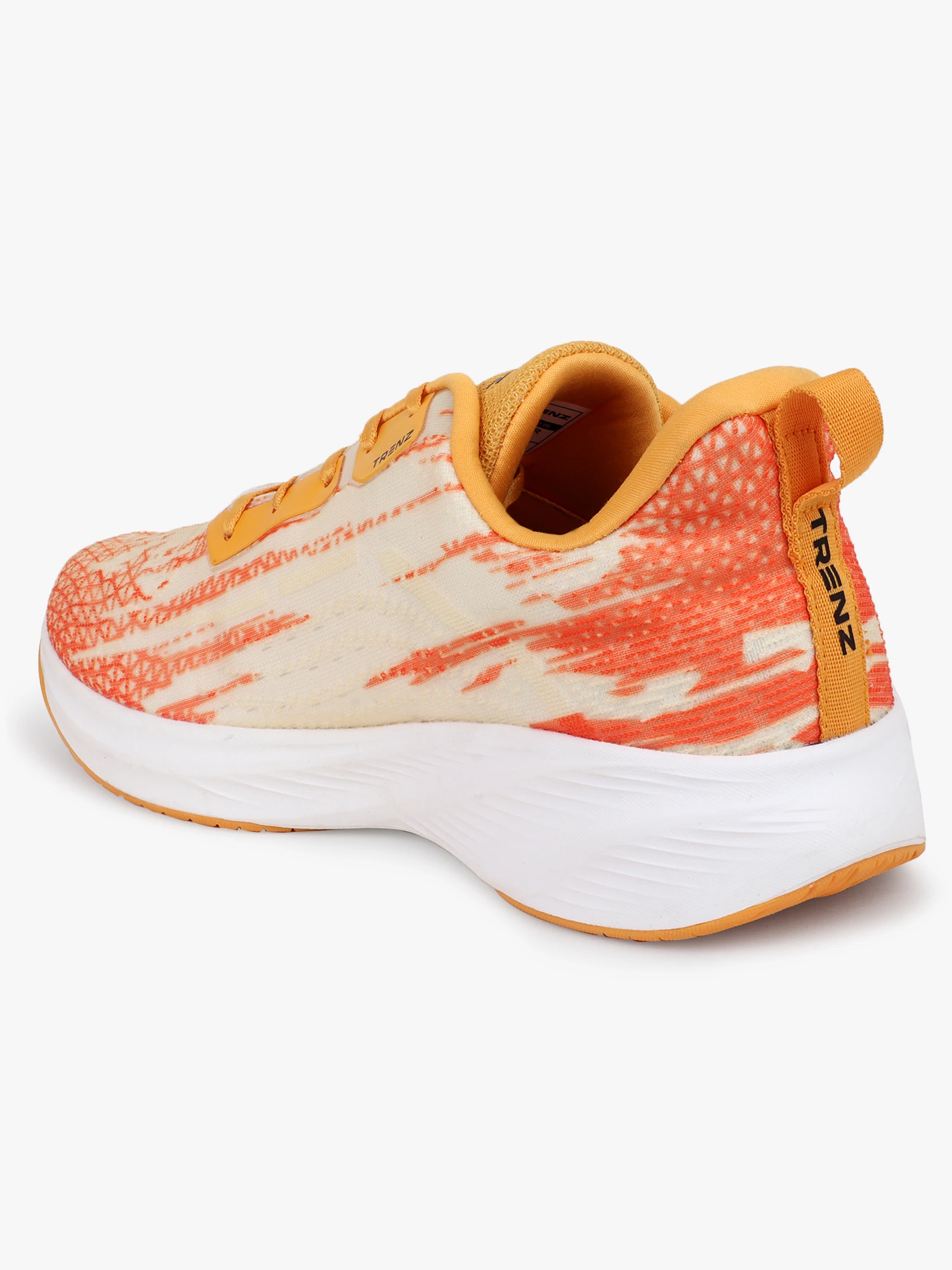 Men's Yellow and Orange Lace-Up Shoes by Shiv Naresh