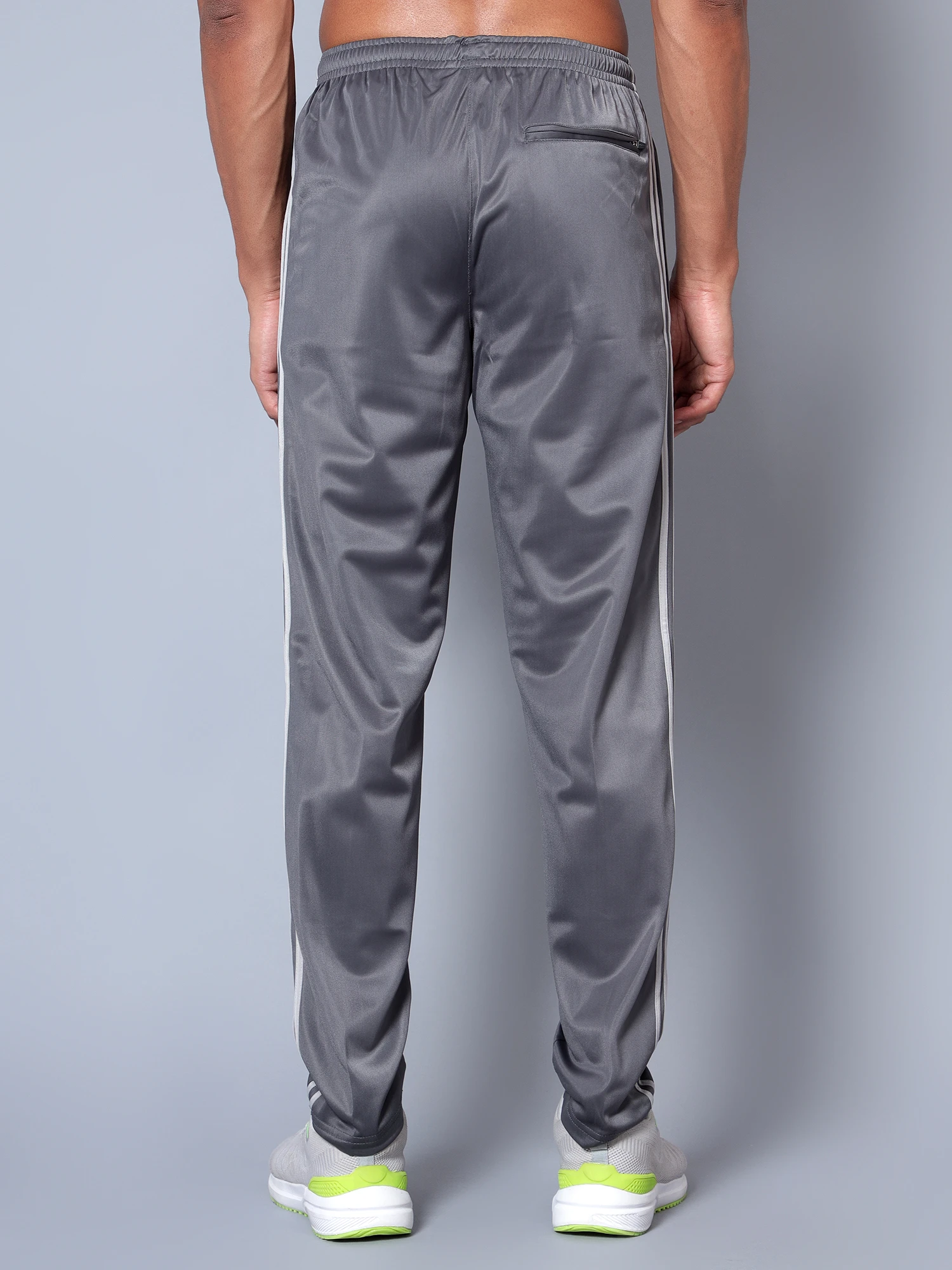 Dark Grey Light Grey Shiv Naresh Training Trackpants for men