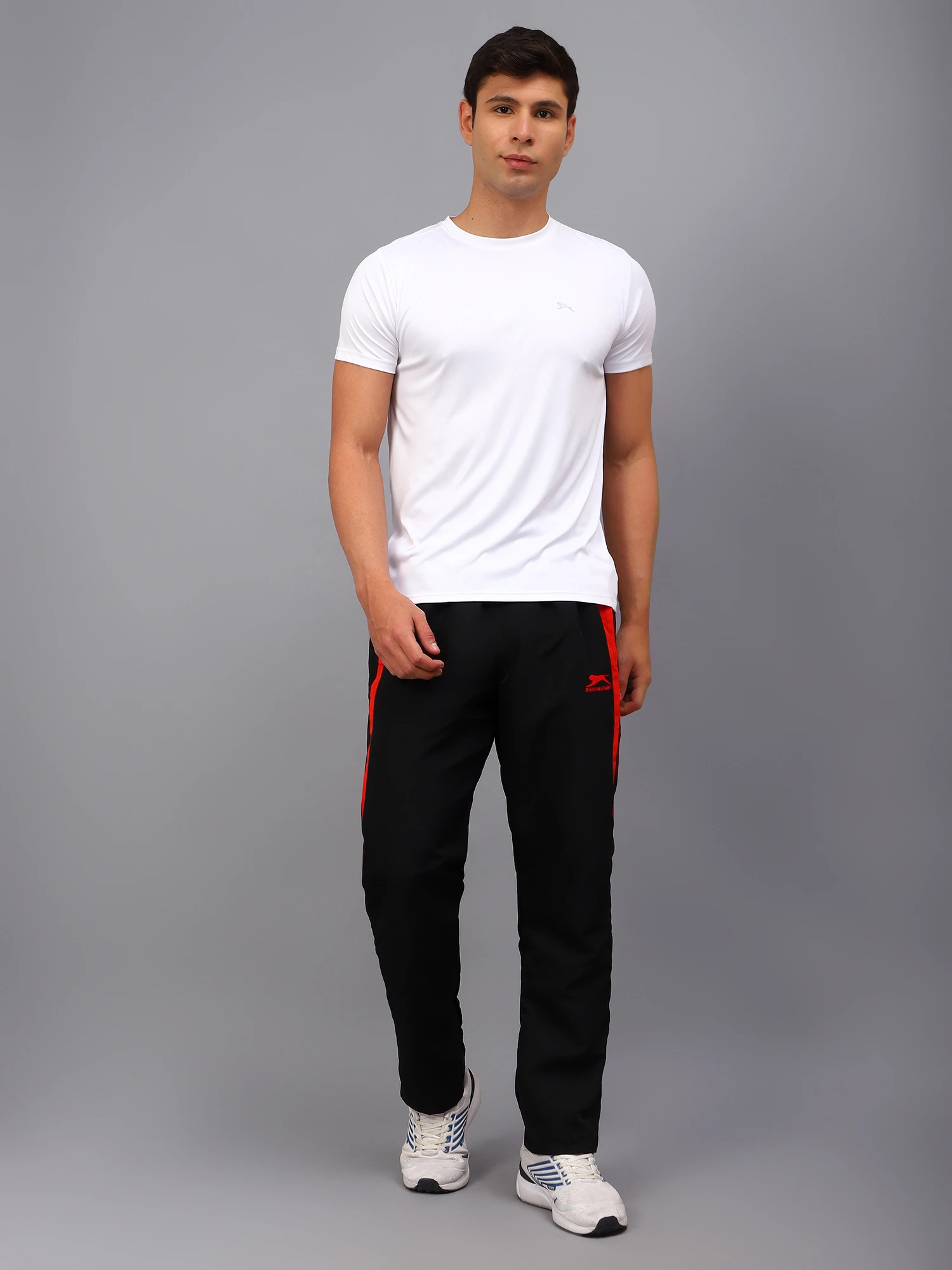Men’s White Round Neck Cotton T-Shirt – Core Collection by Shiv Naresh