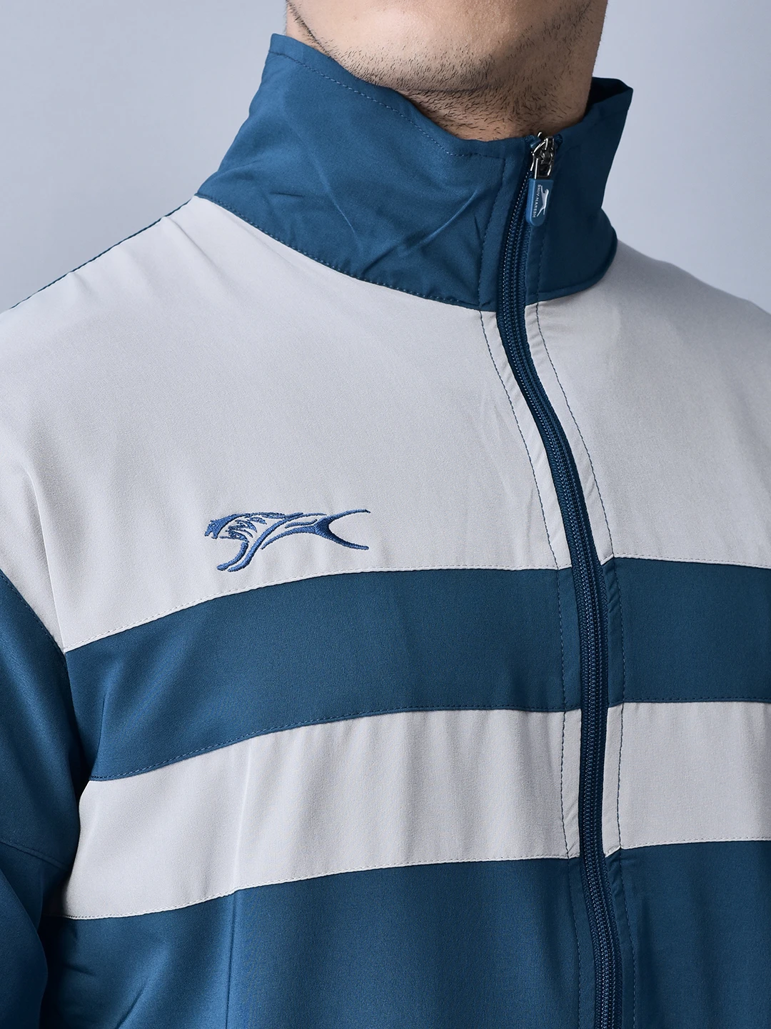 Shivnaresh Running Airforce Blue Track Suit for men