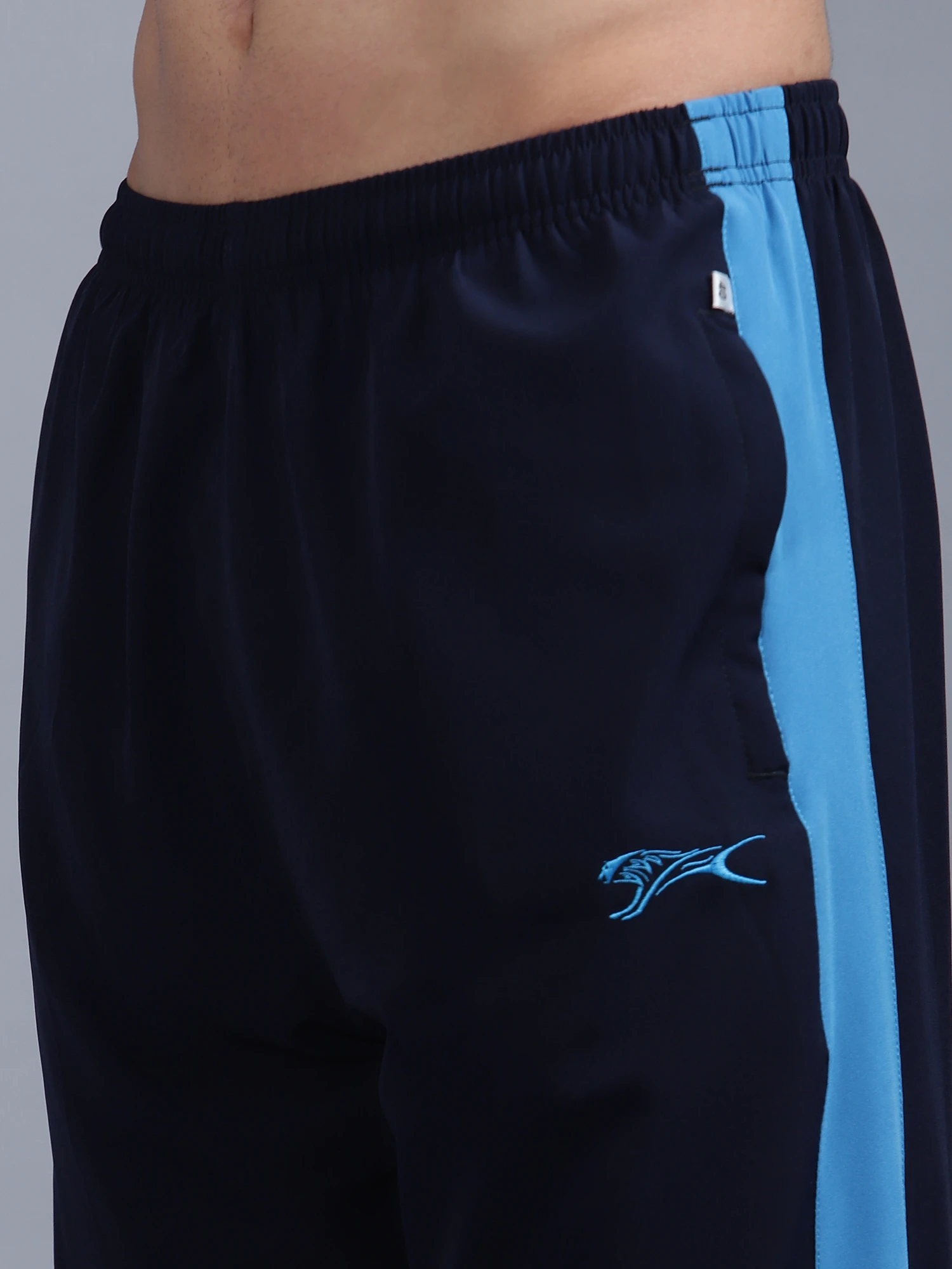Shivnaresh Running Navy Blue Track Suit for men
