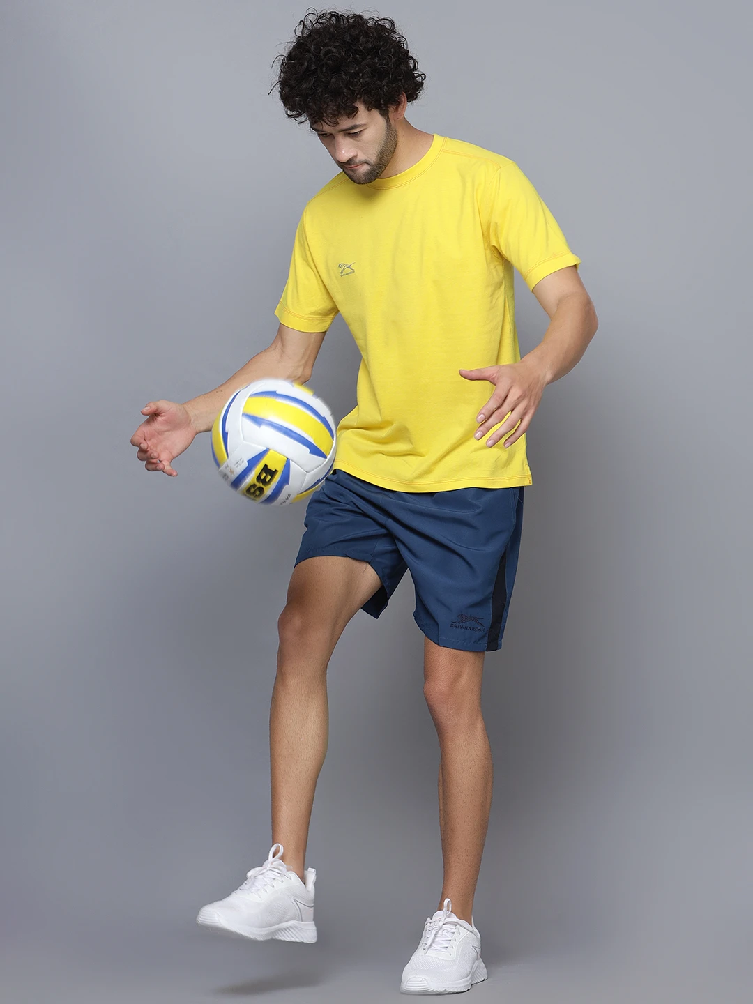 Airforce Navy Blue Shiv Naresh Running Shorts for men