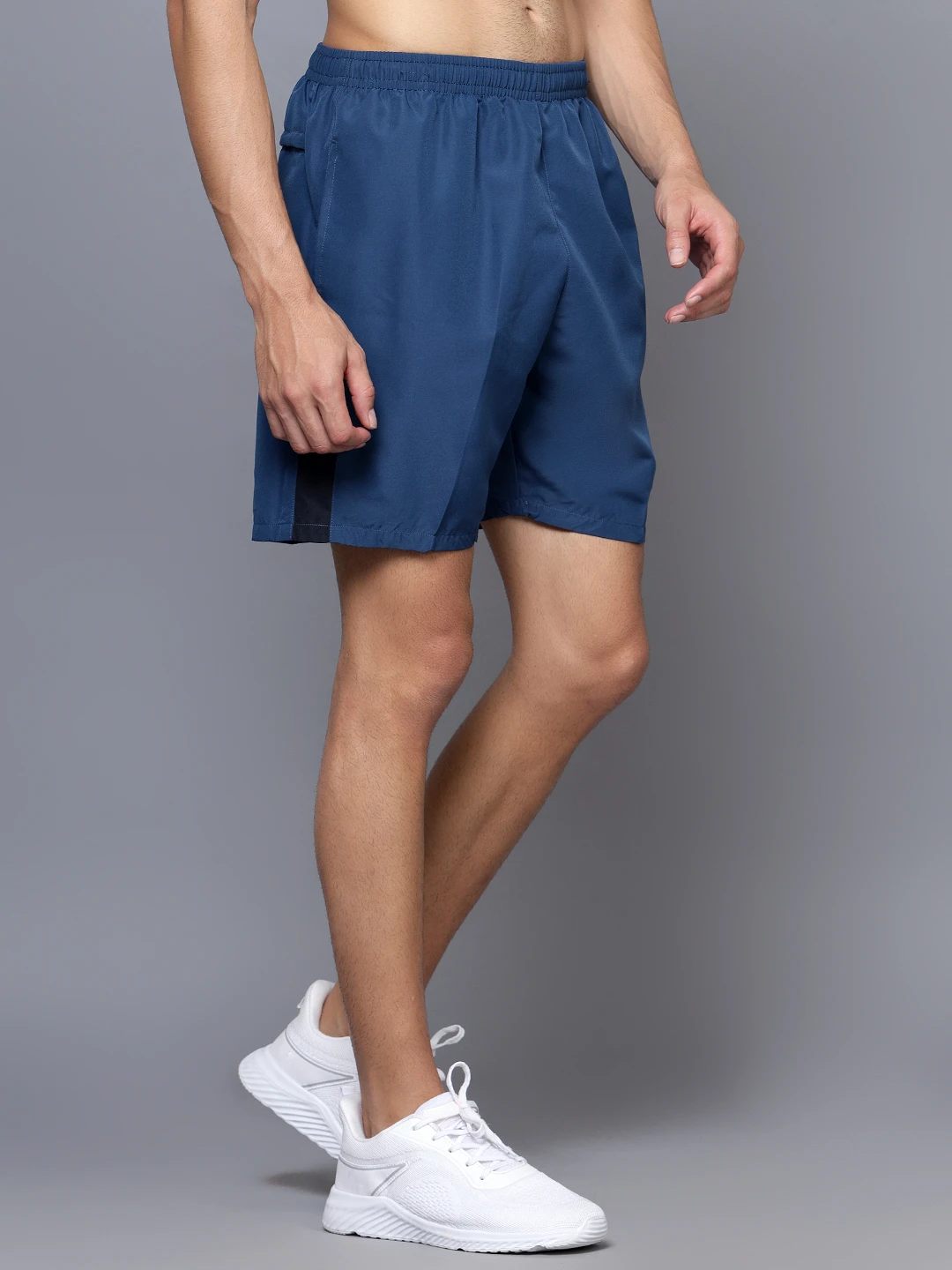 Airforce Navy Blue Shiv Naresh Running Shorts for men