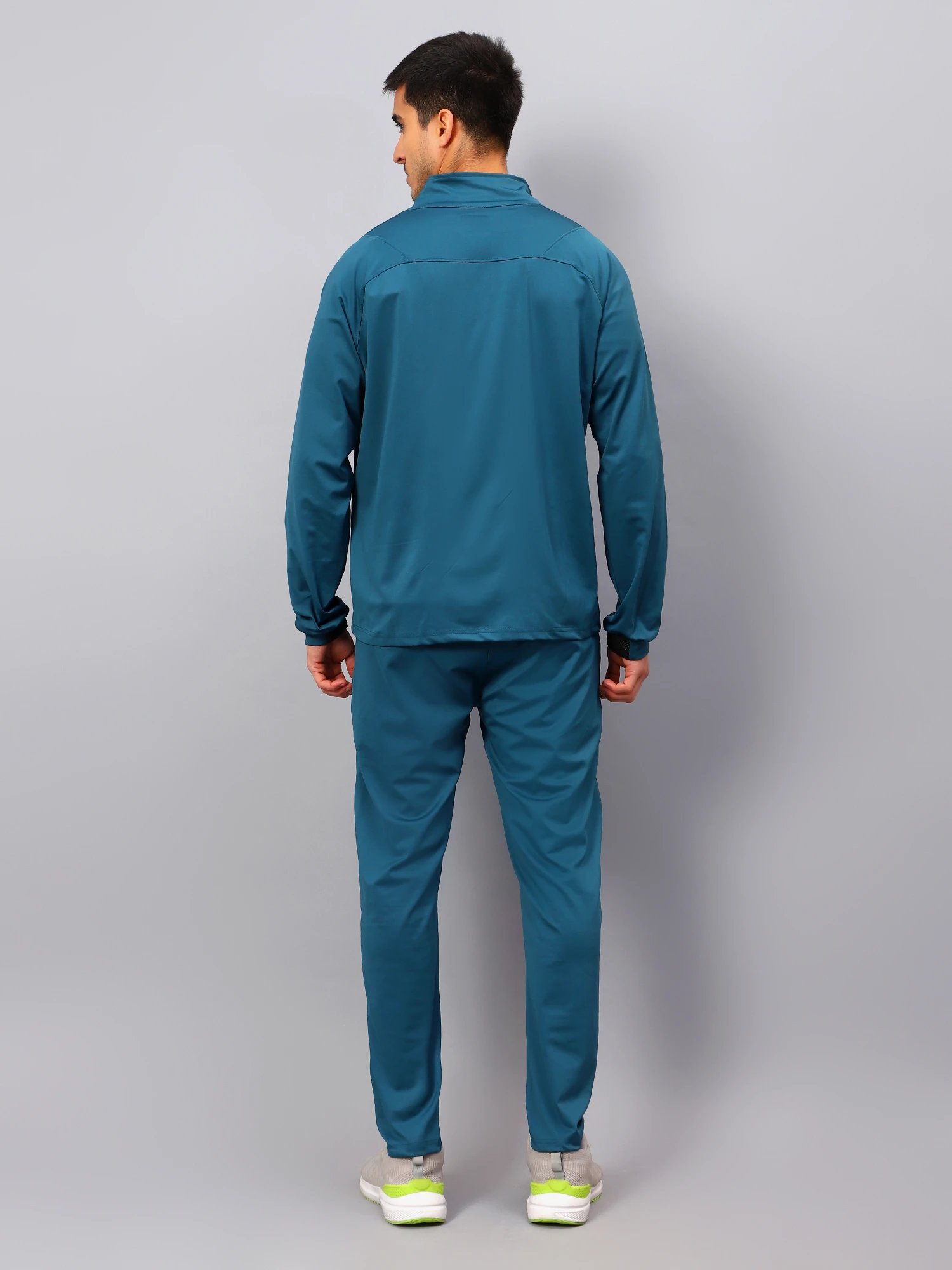 Men's Airforce Blue Tracksuit by Shiv Naresh