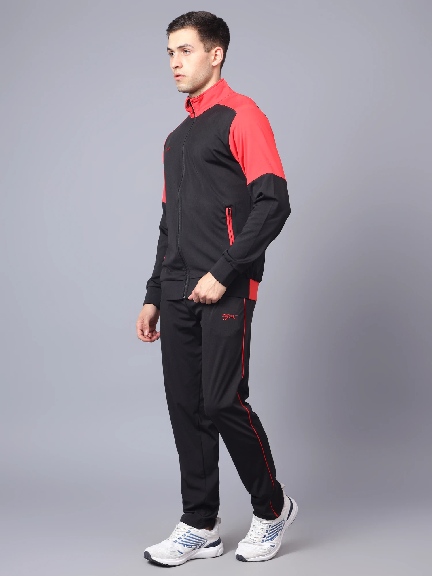 Black Salsa men’s tracksuit by Shiv Naresh