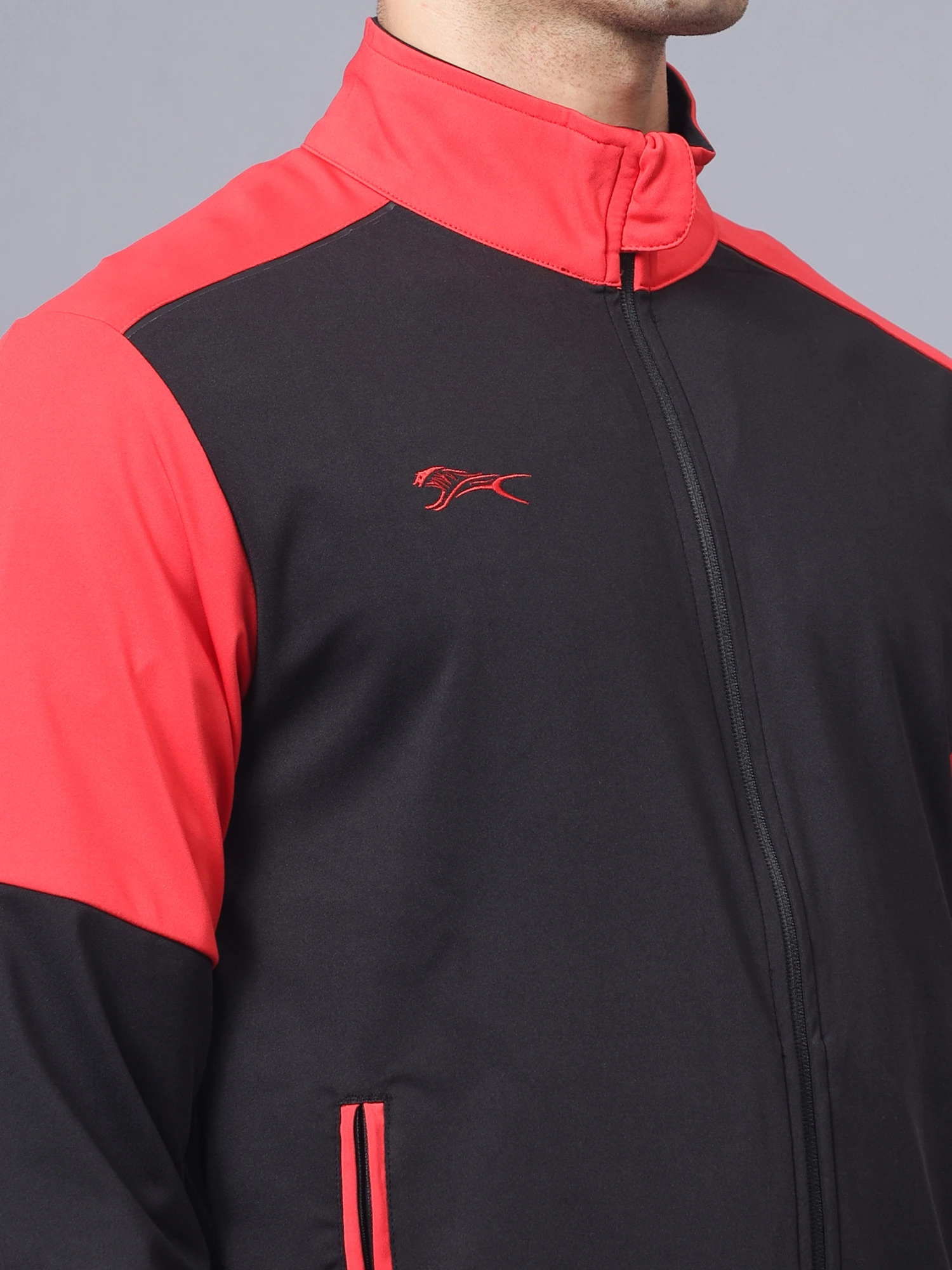 Black Salsa men’s tracksuit by Shiv Naresh