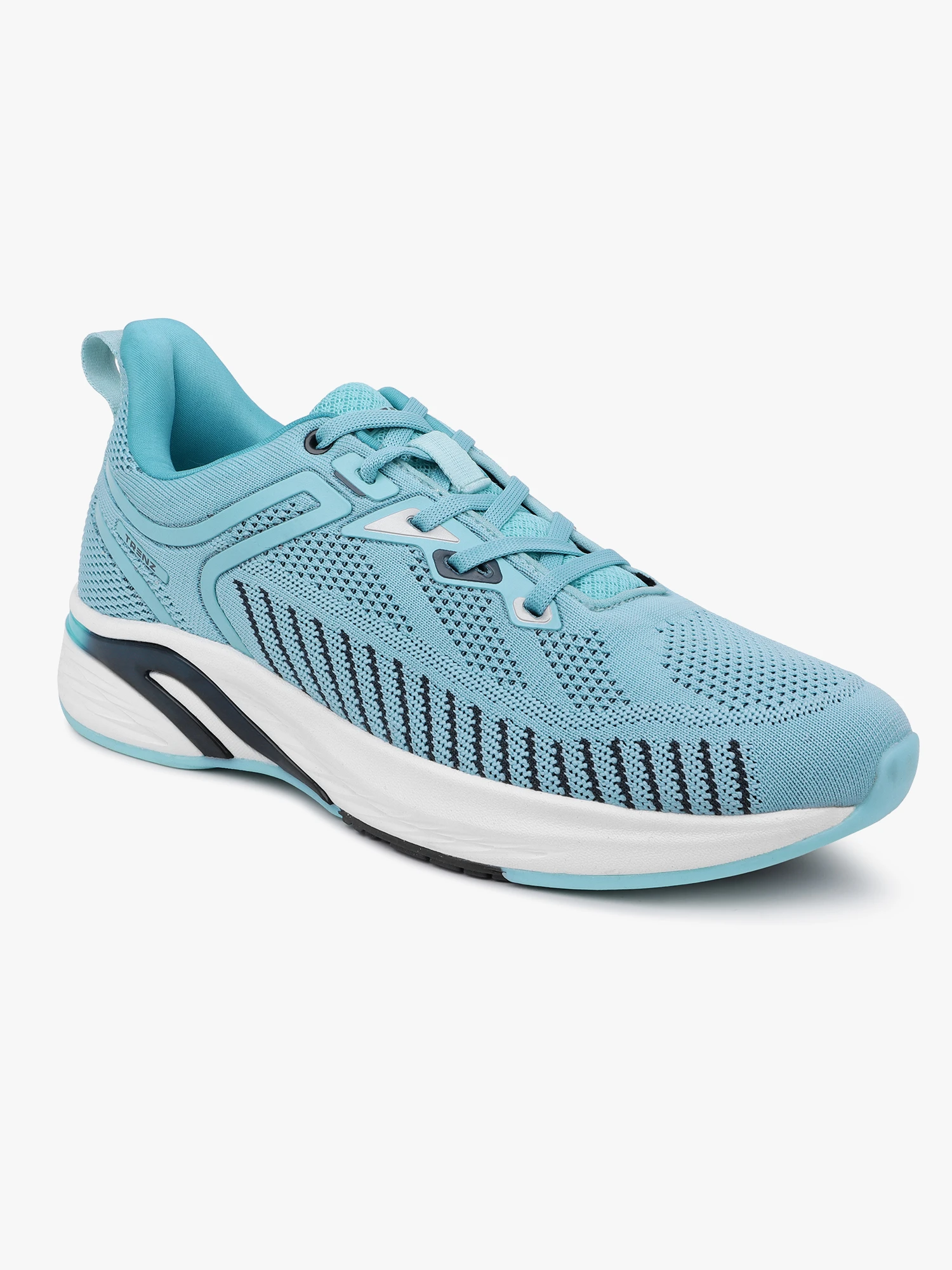 Women's Lace-Up Sports Shoes in Sea Green Shiv Naresh