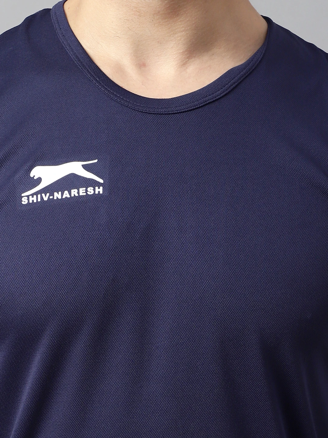 Navy Blue classic print men’s athletic set