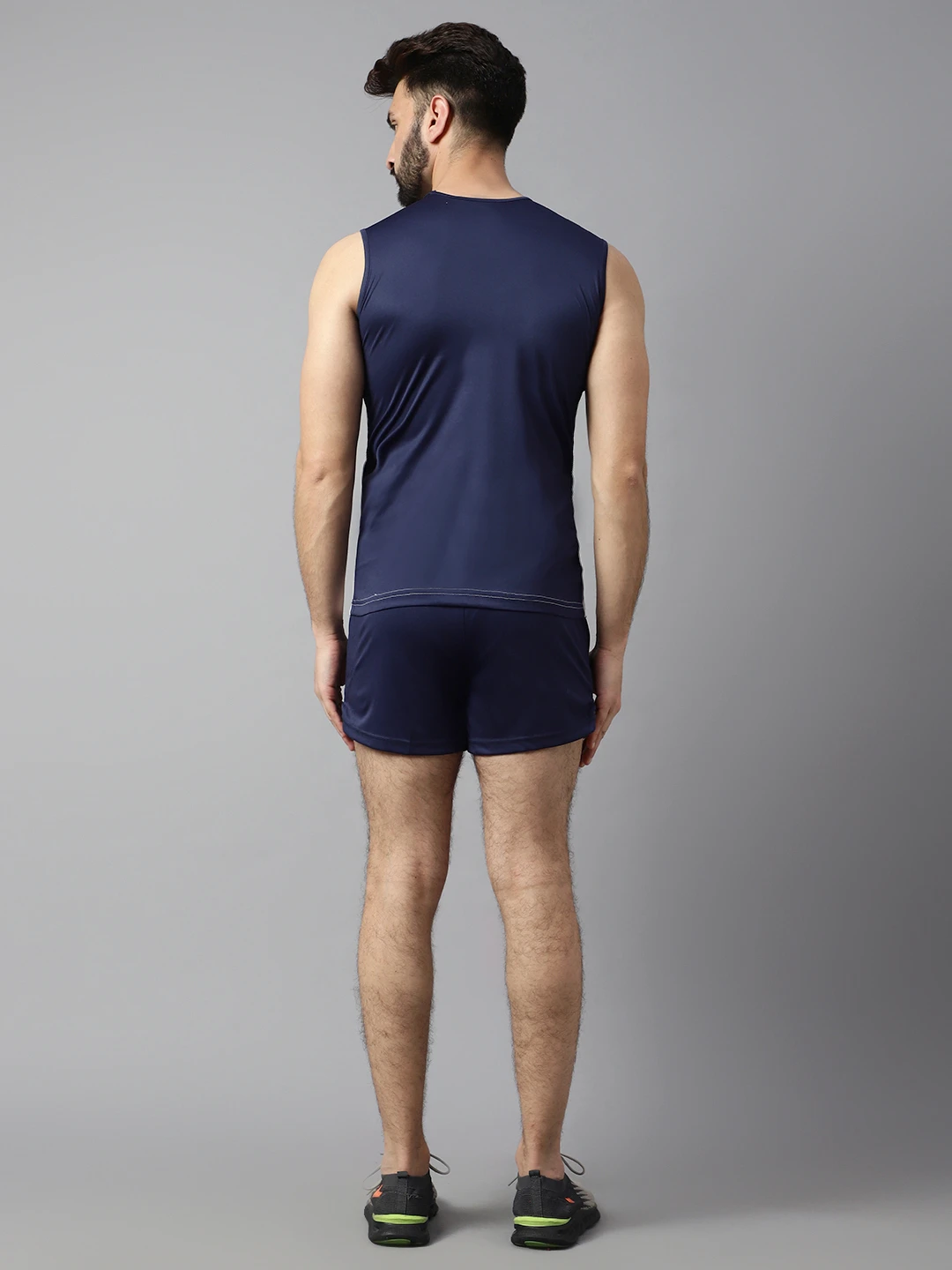 Navy Blue game athletic set for men