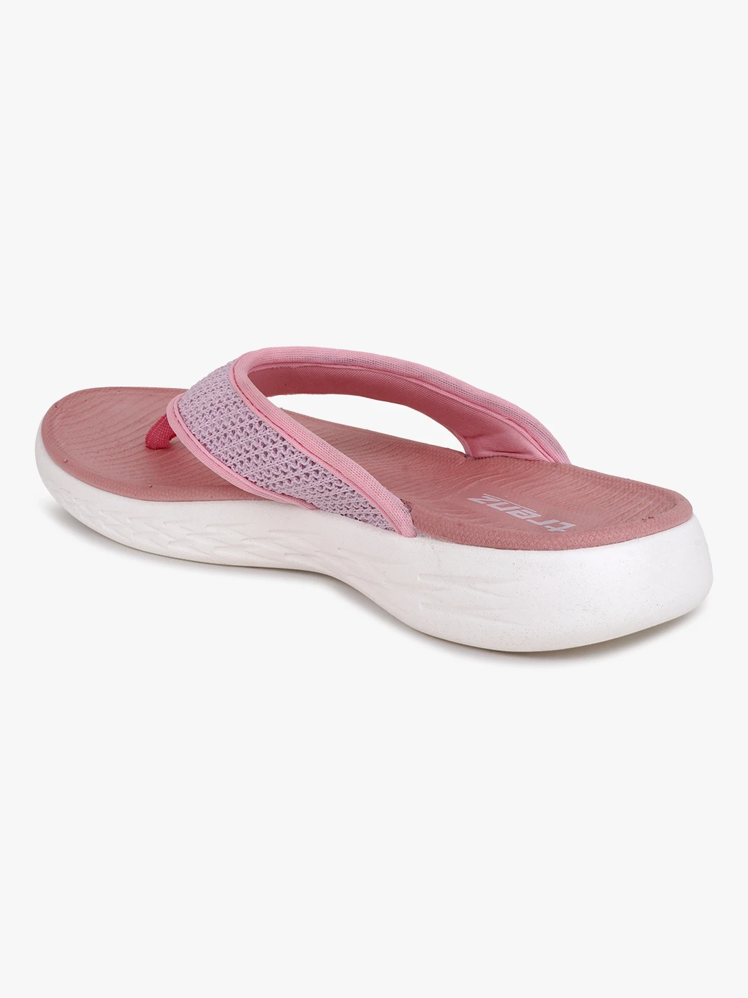 Women's Baby Pink slip-on slippers by Shiv Naresh