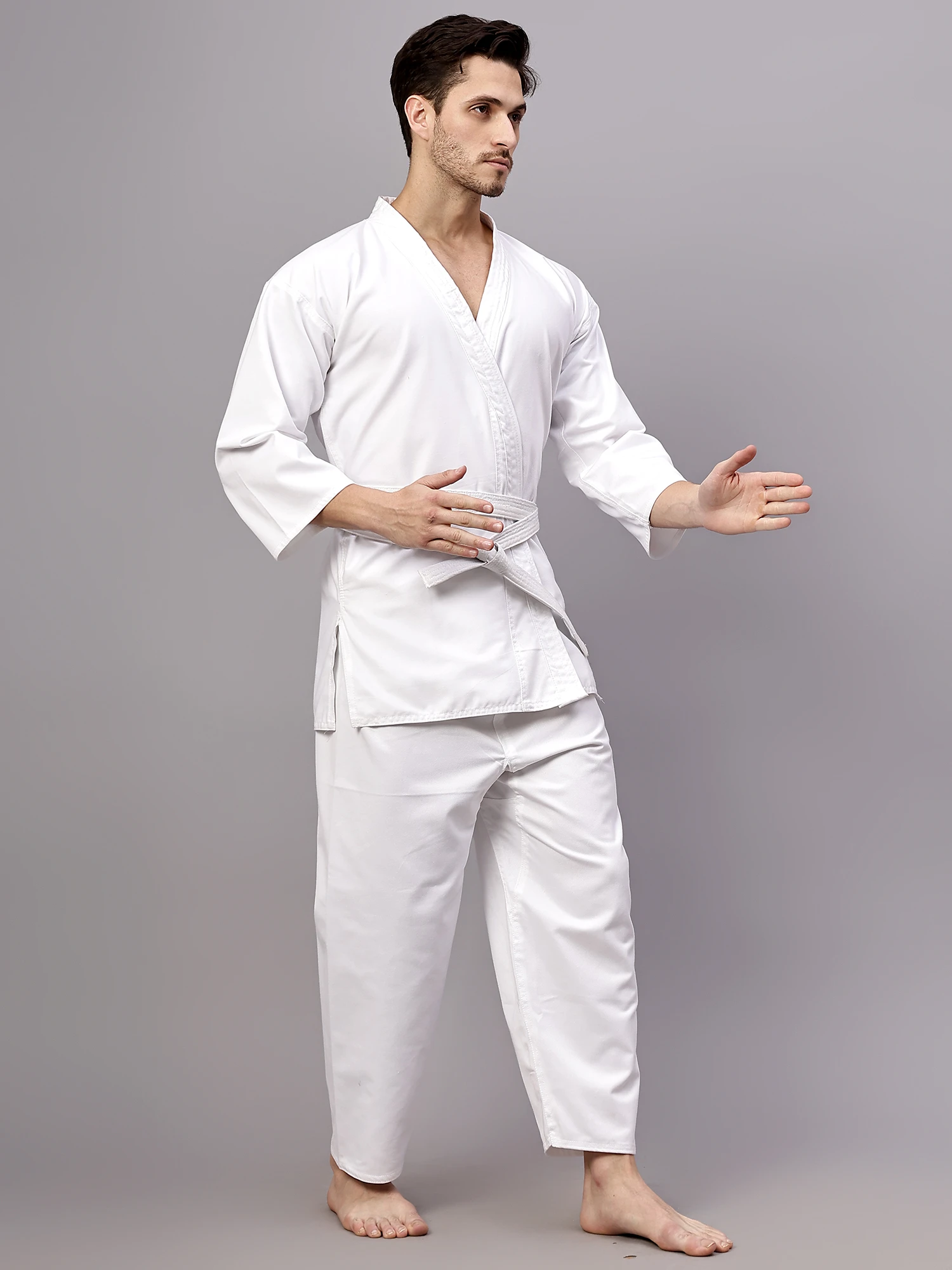 Shiv Naresh Combat Flex Karate Gear White for men