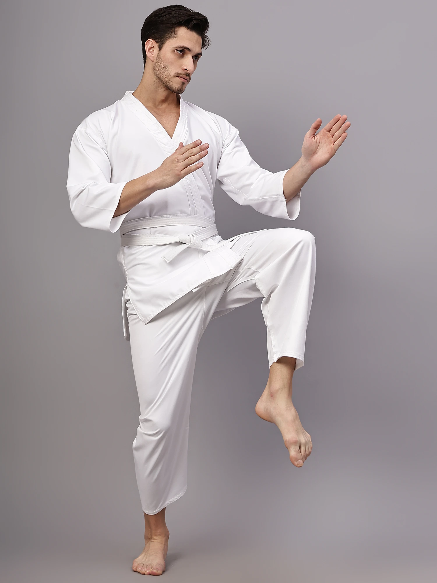 Shiv Naresh Combat Flex Karate Gear White for men