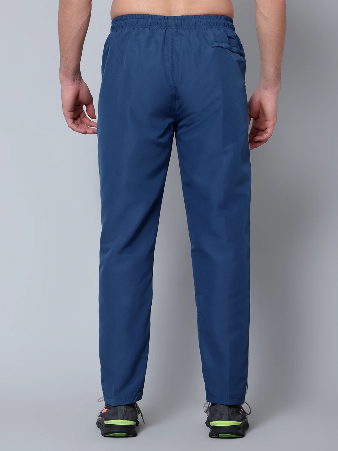 Airforce Blue/Light Grey Shiv Naresh Sports Track Pants for men