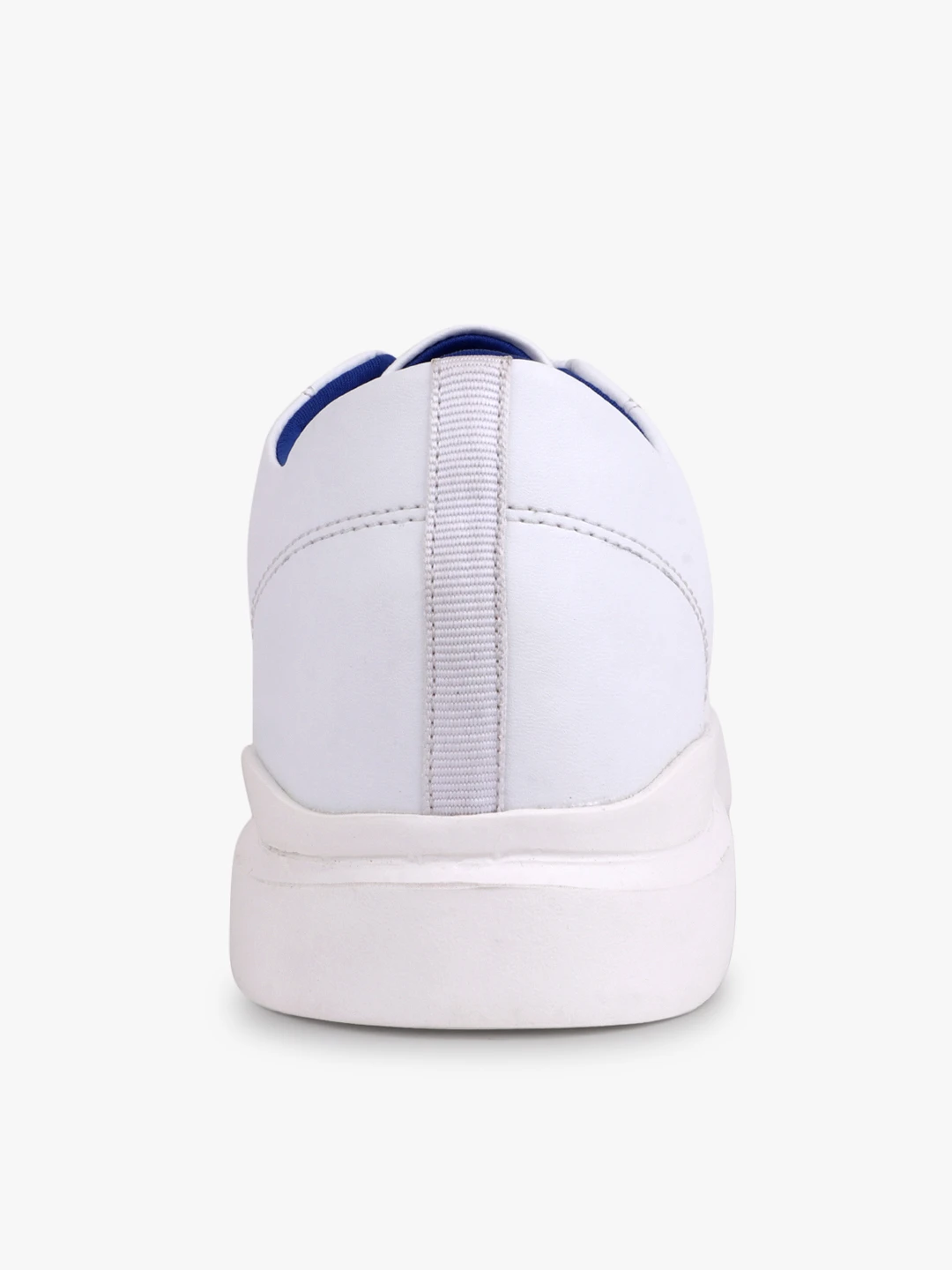 Men’s White Lace-Up Sports Shoes