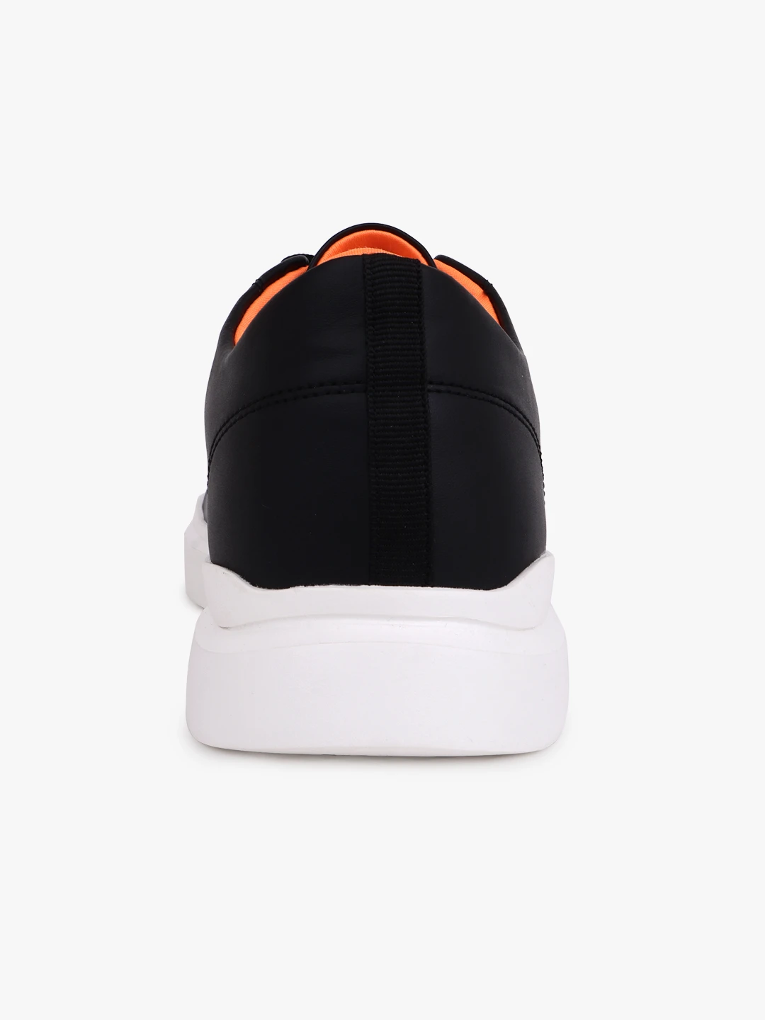 Men’s Black Lace-Up Sports Shoes