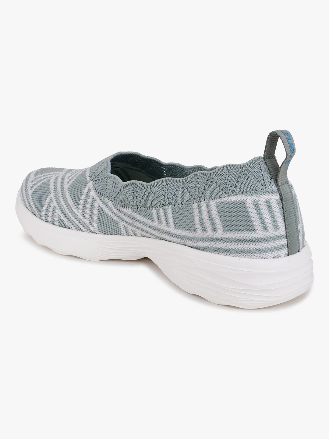Sea Green Women’s Slip-On Shoes for women by Shiv Naresh