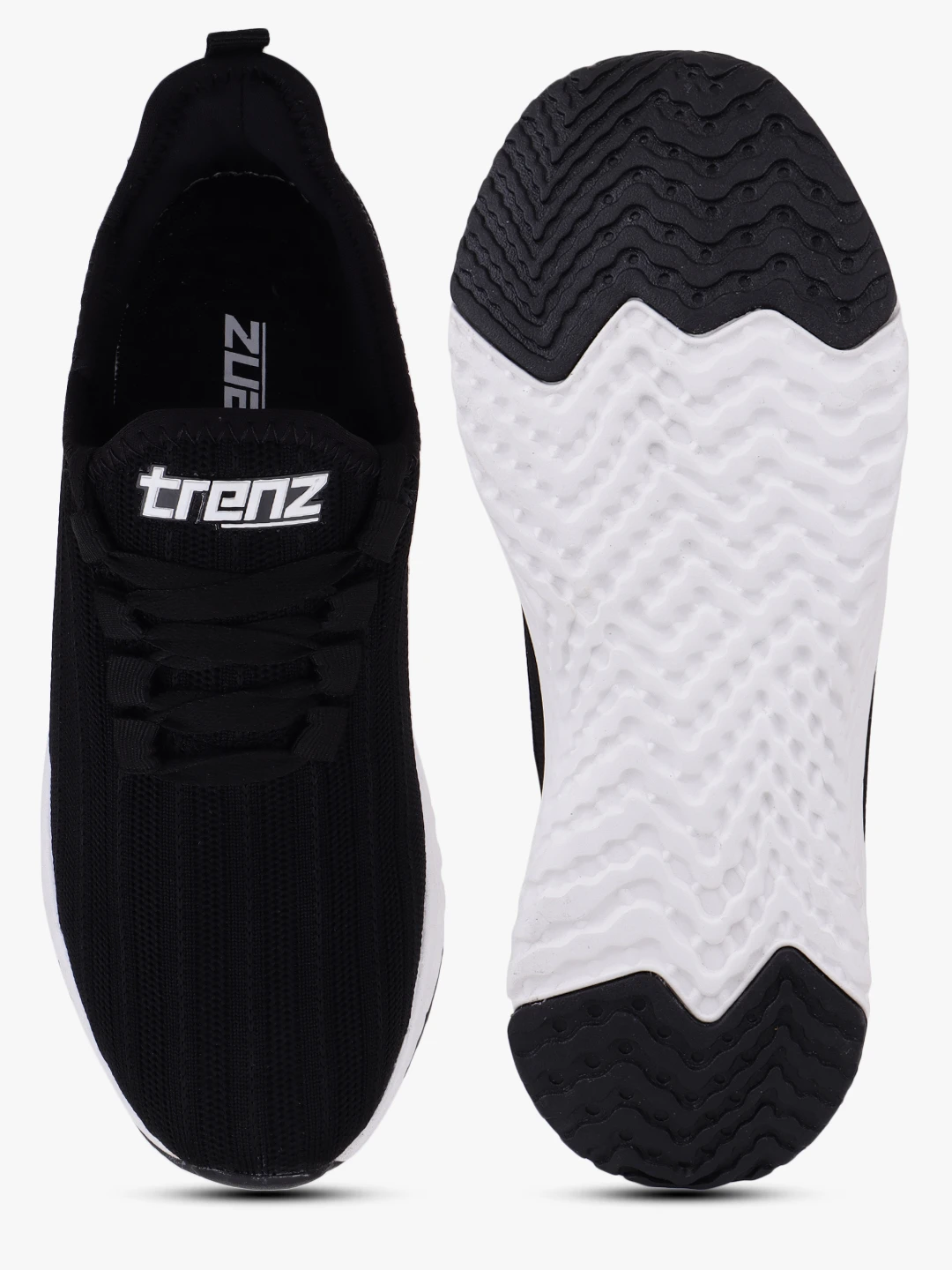 Women’s black lace-up shoes by Shiv Naresh