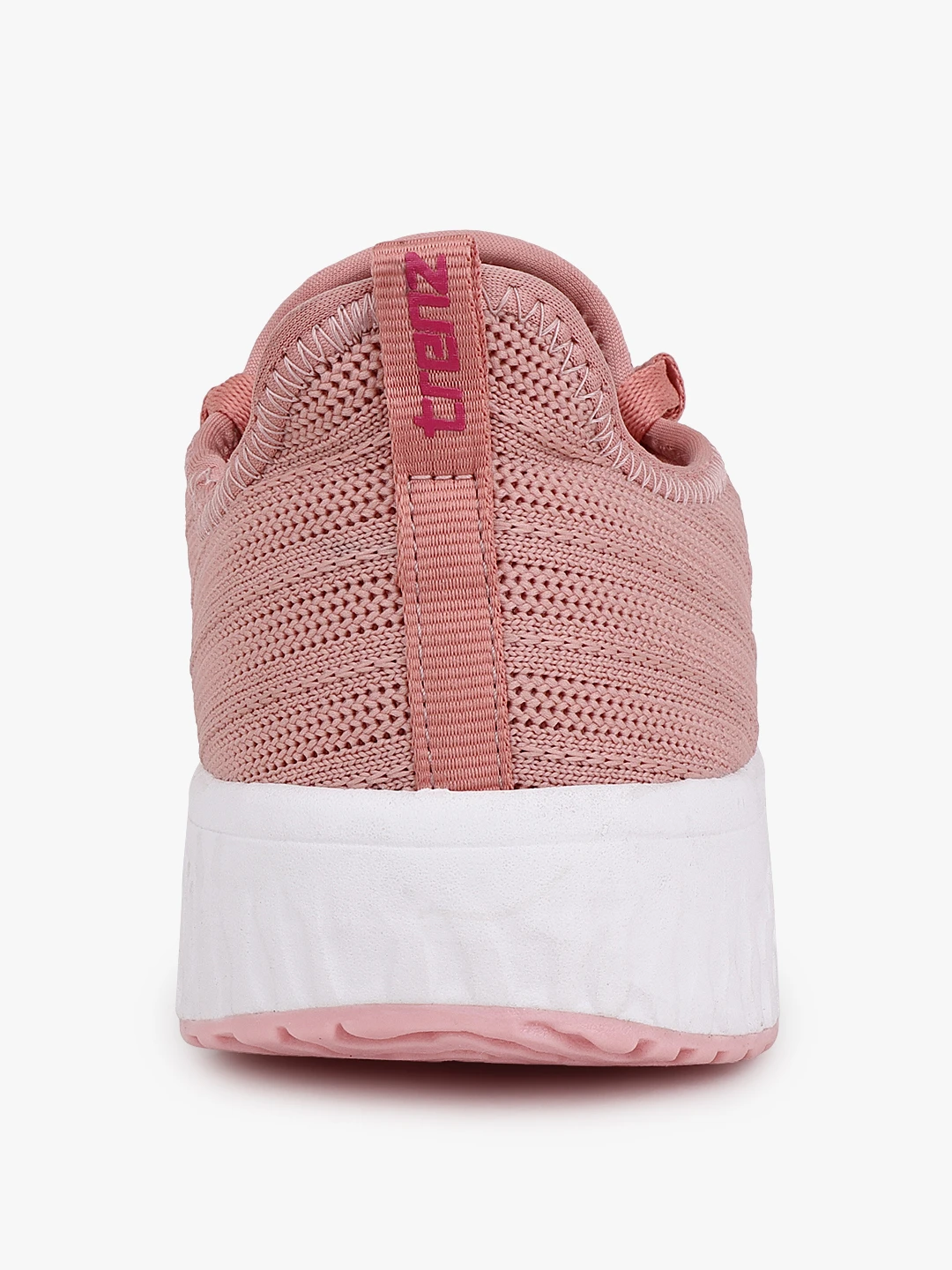 Women’s baby pink lace-up shoes by Shiv Naresh