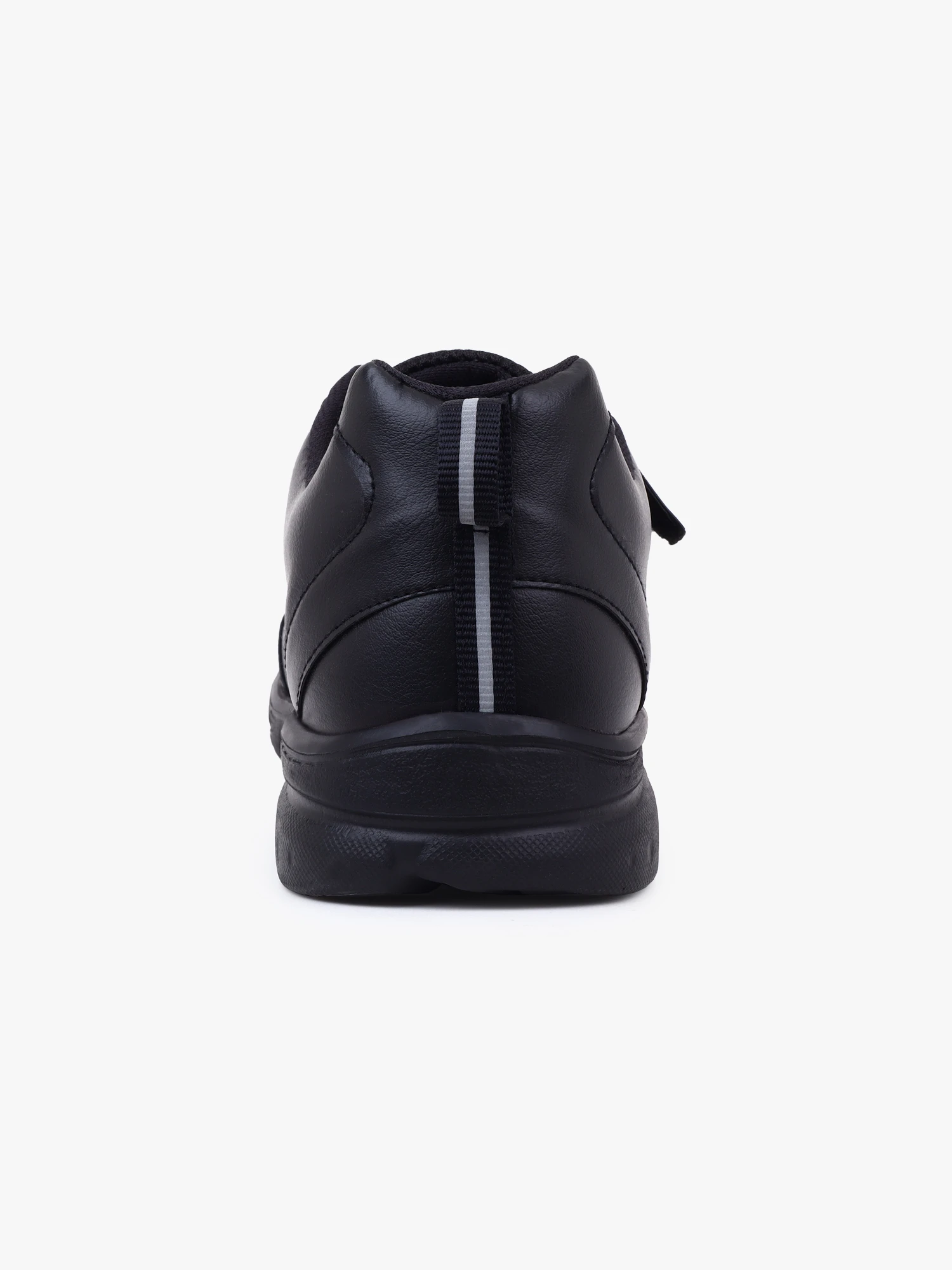 Black velcro school shoes for men – Shiv Naresh