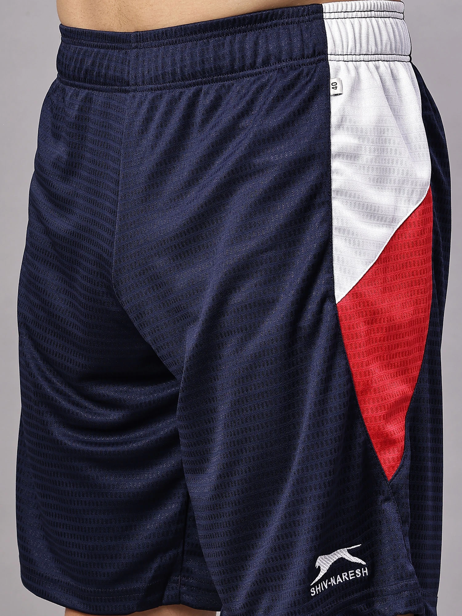 Shiv Naresh Navy Blue Pro Court basketball set for men