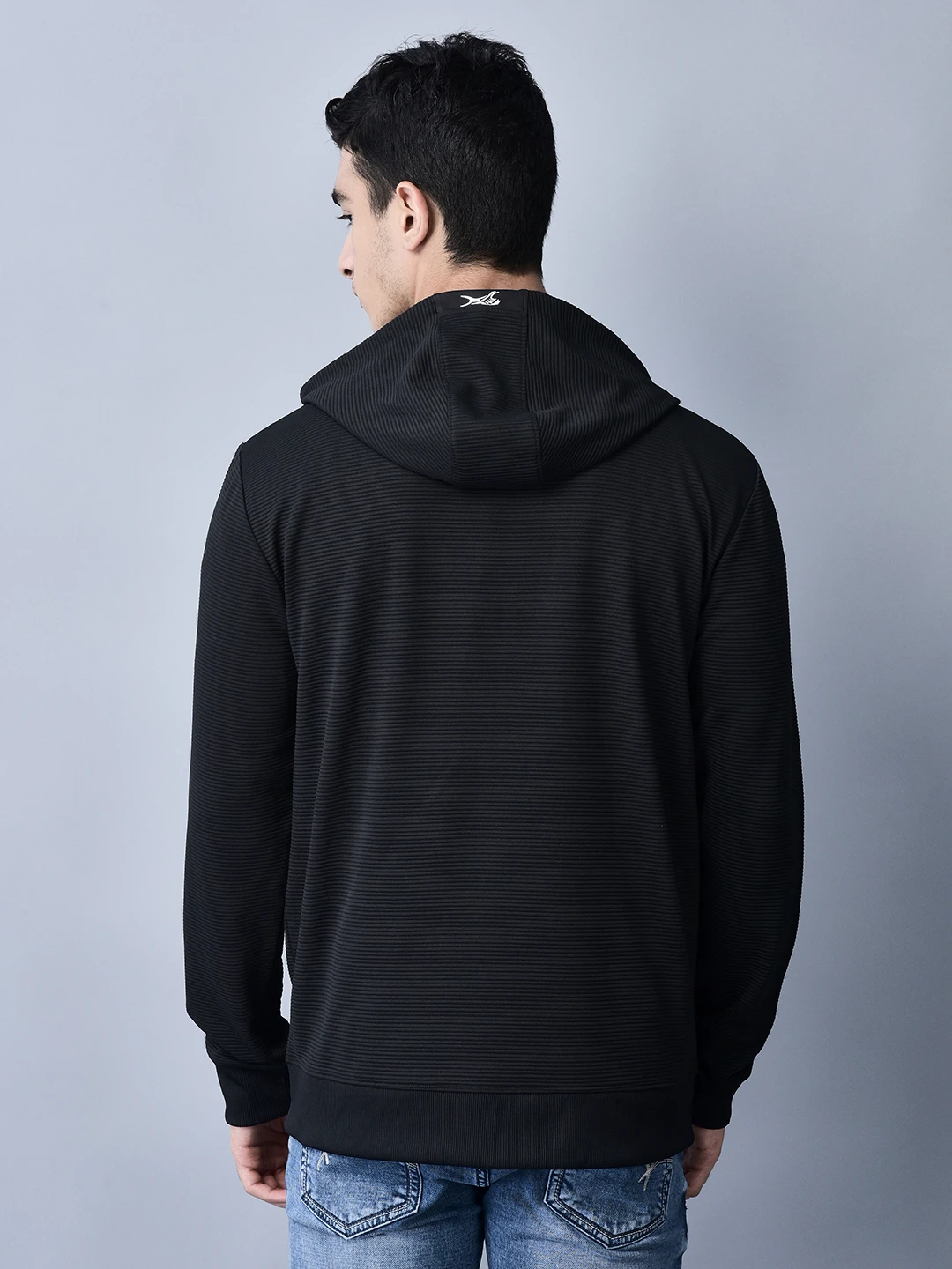 Men’s black sweatshirt by Shiv Naresh
