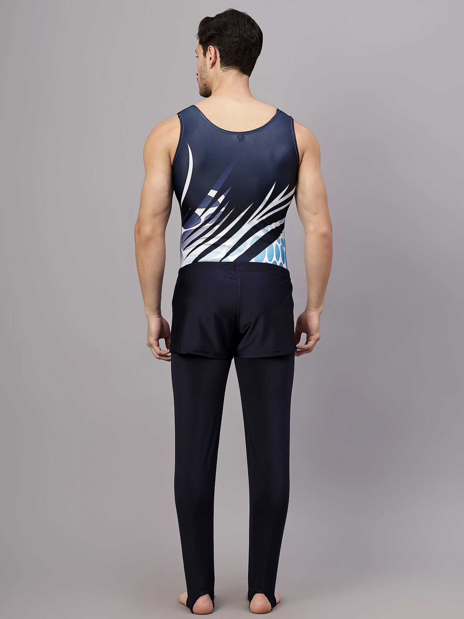 Shiv Naresh Pro Flex Gymnastics Set Navy Blue for men