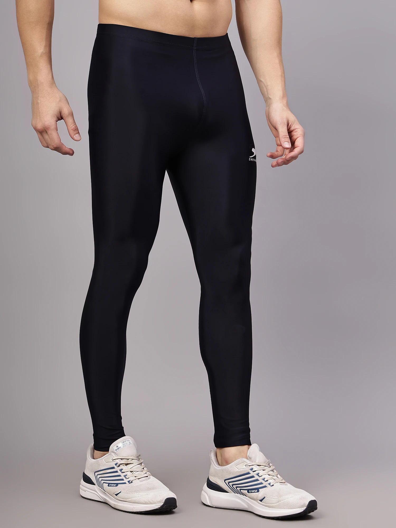 Navy Blue Power Flex Full Tighty for men