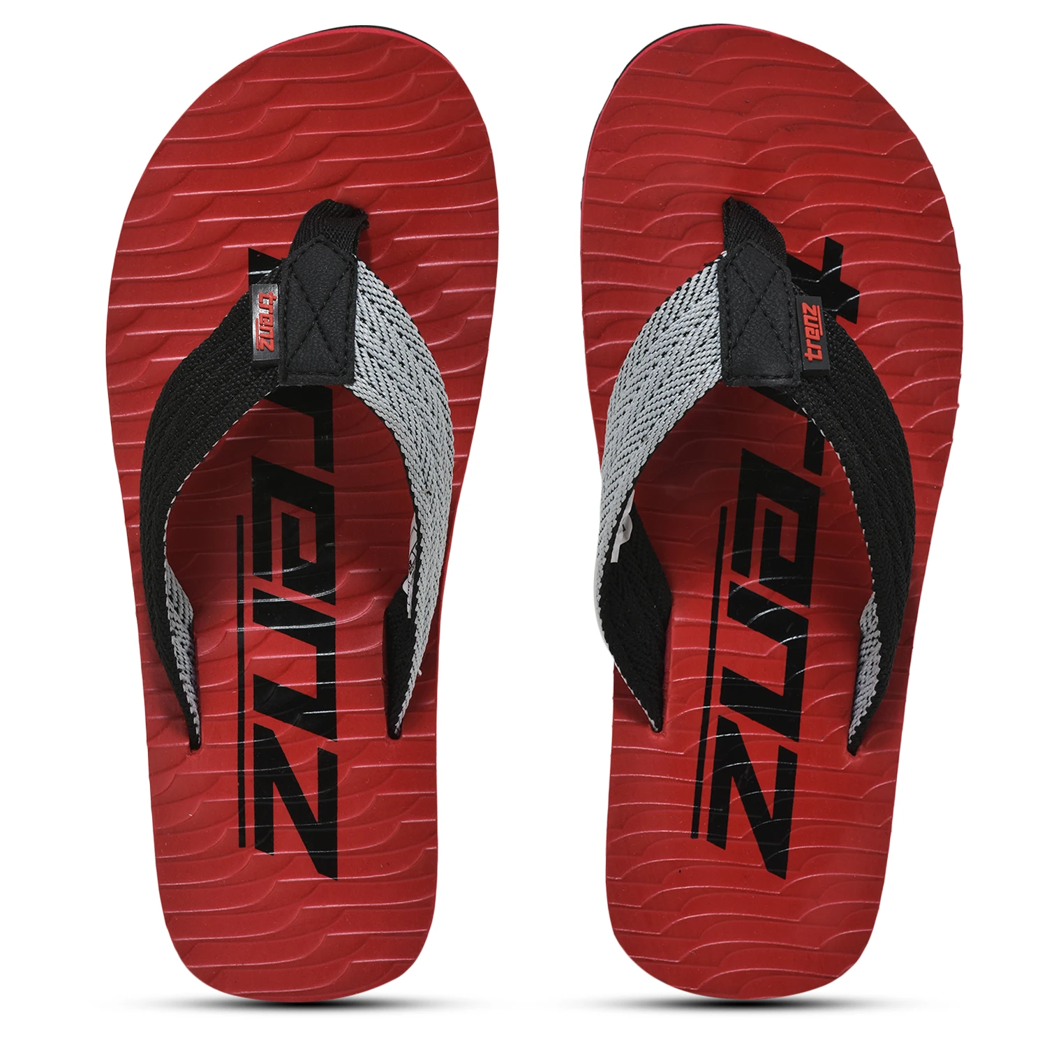 Shivnaresh men's slip-on slippers red