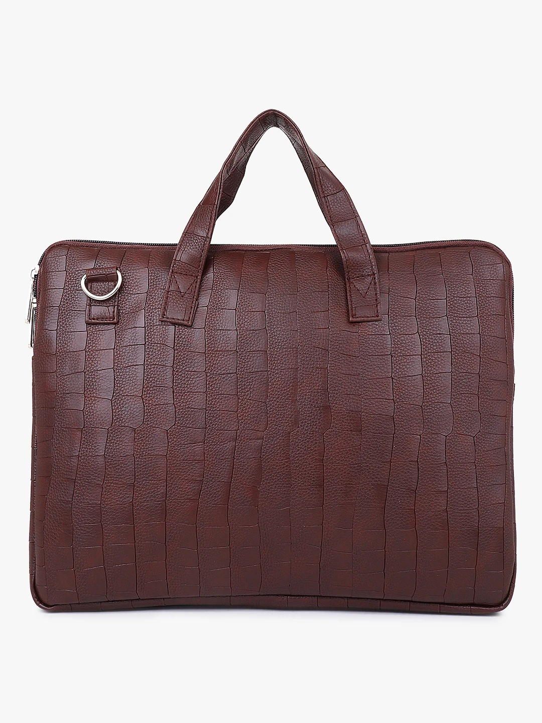 Shiv Naresh Stripper Brown Laptop Bag