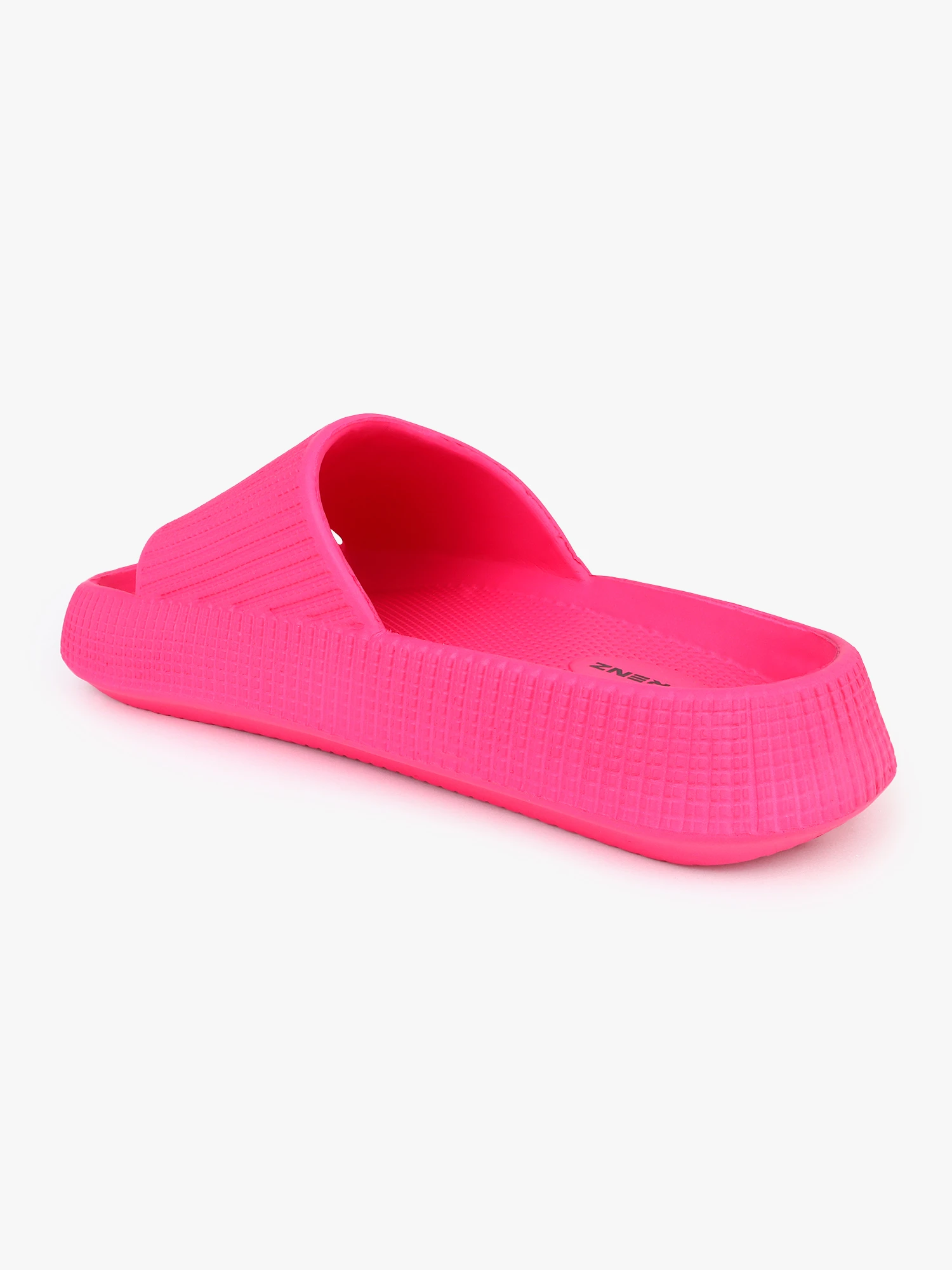 Hot Pink Slip-On Slippers for women – Shiv Naresh Footwear