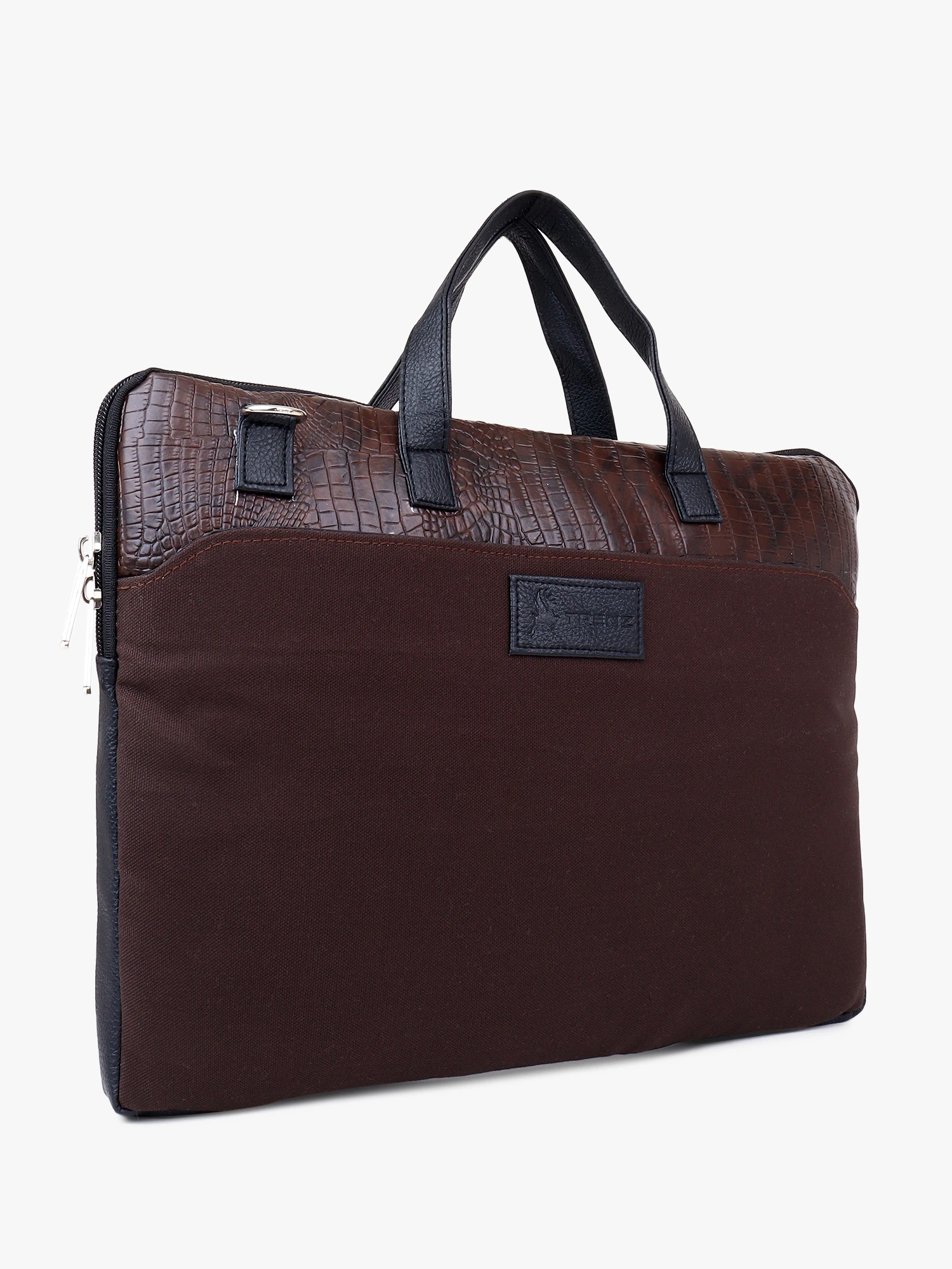 Stripper Brown & Black Laptop Bag