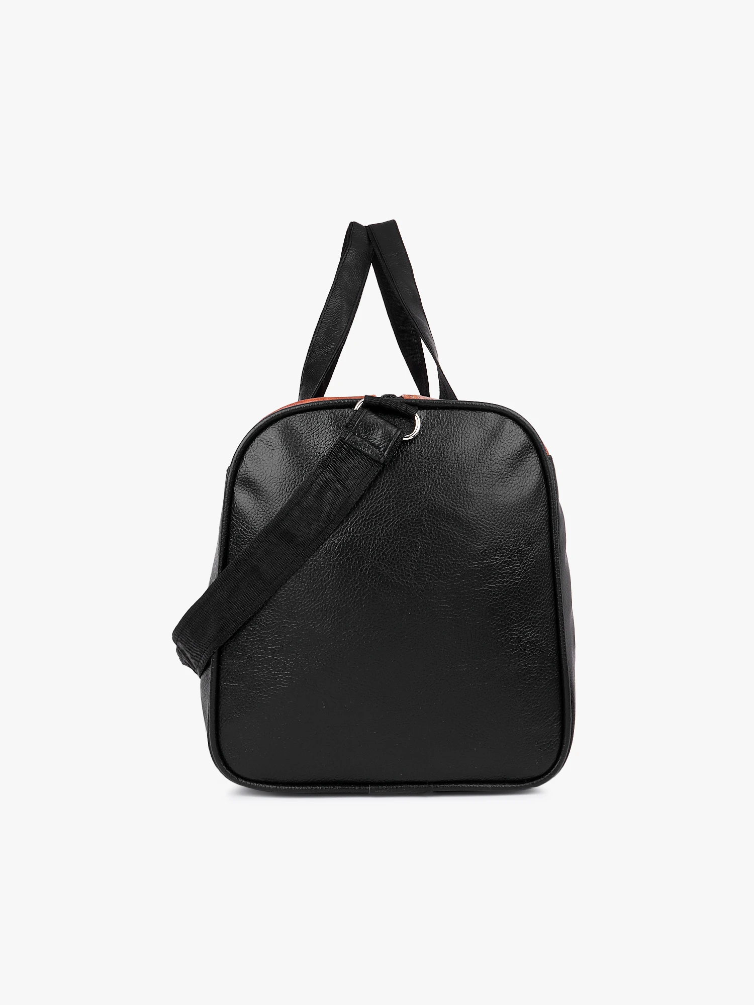 Shiv Naresh Monomatic Duffle Bag Black Tan