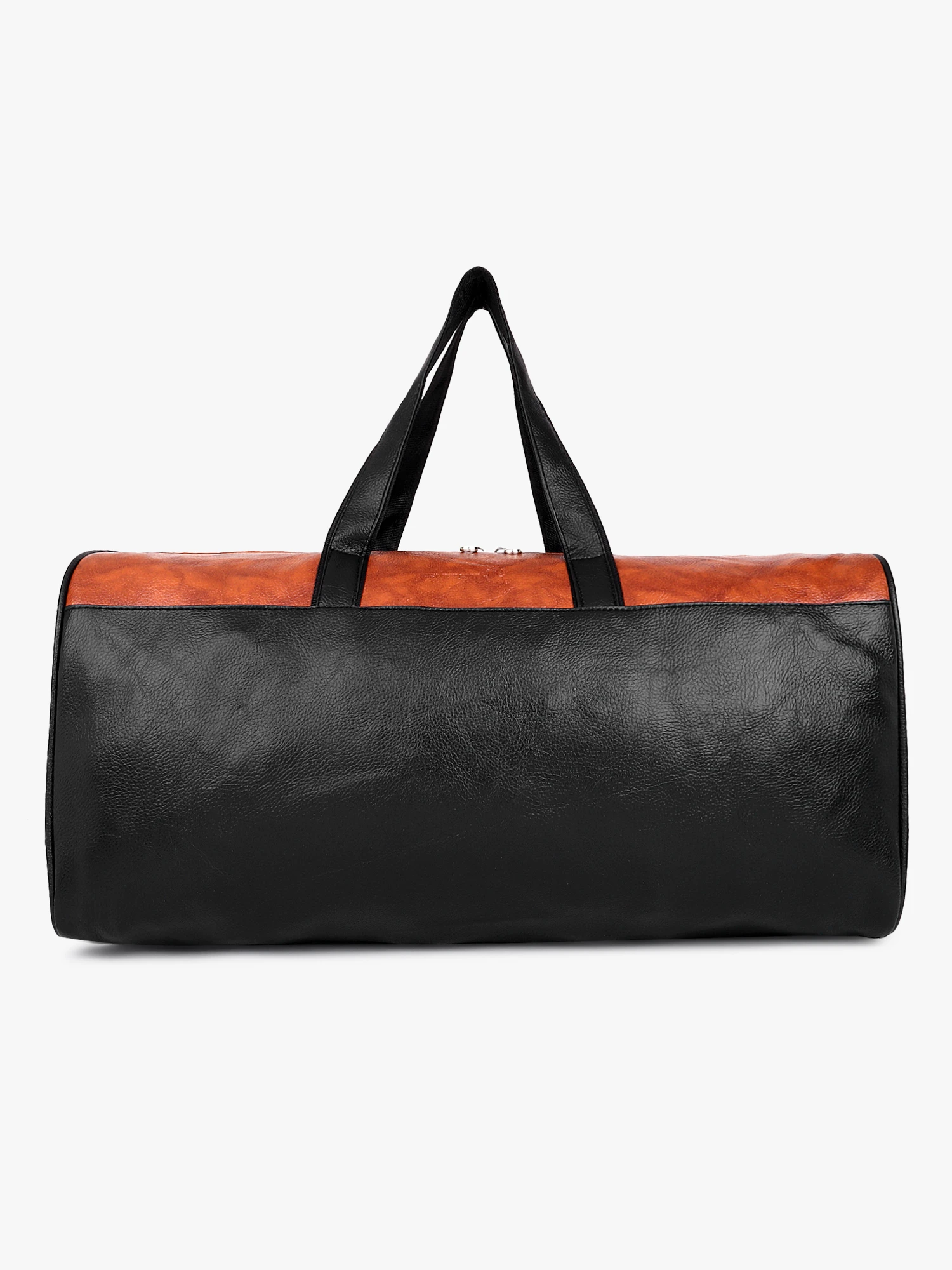 Shiv Naresh Monomatic Duffle Bag Black Tan