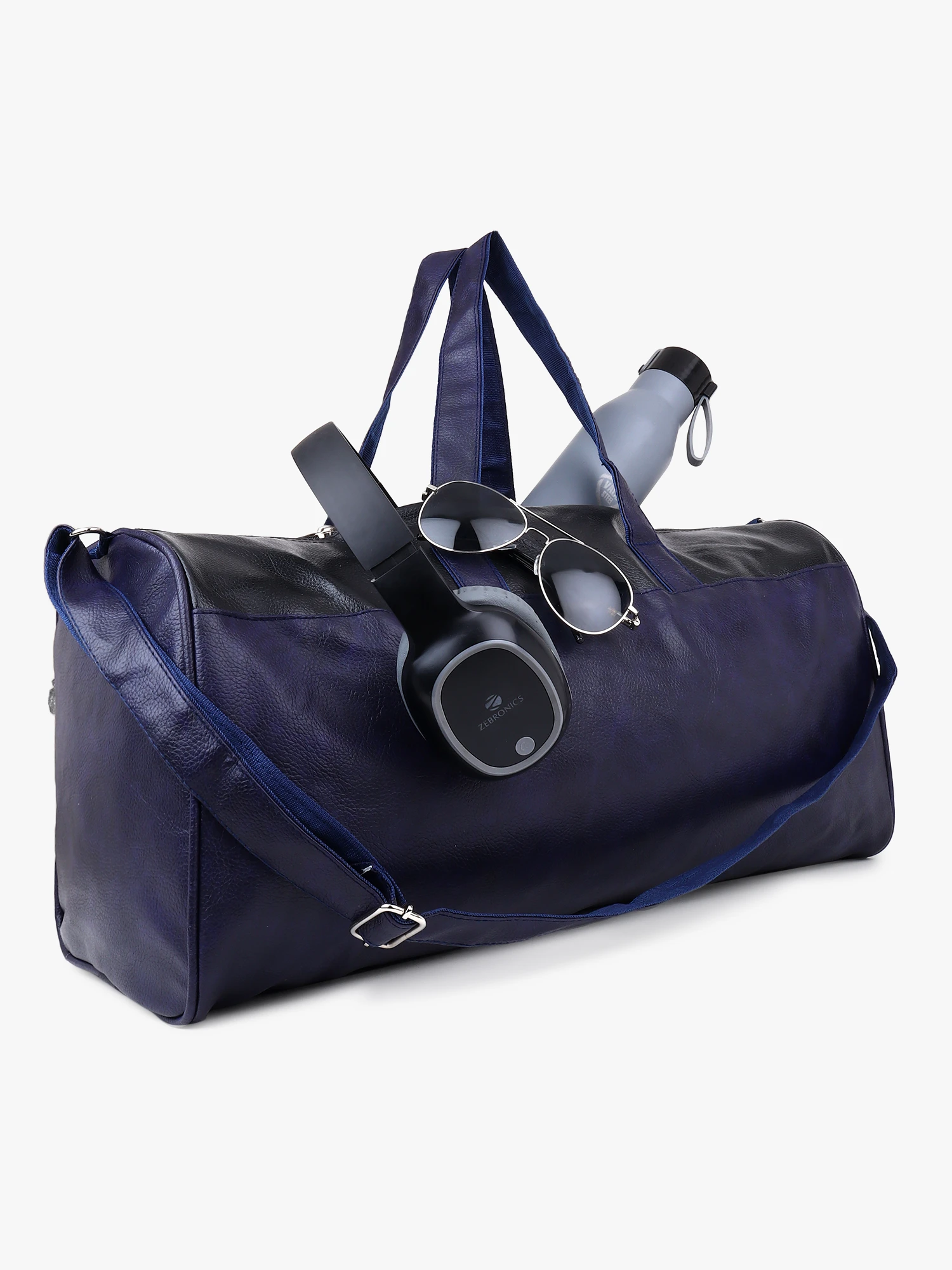 Shiv Naresh Monomatic Duffle Bag Navy Blue
