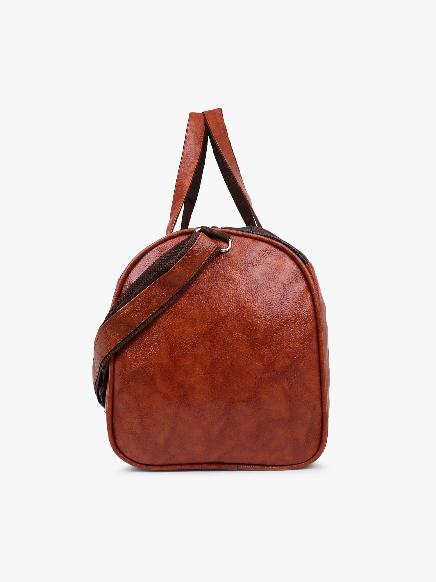 Shiv Naresh Monomatic Duffle Bag Tan Brown