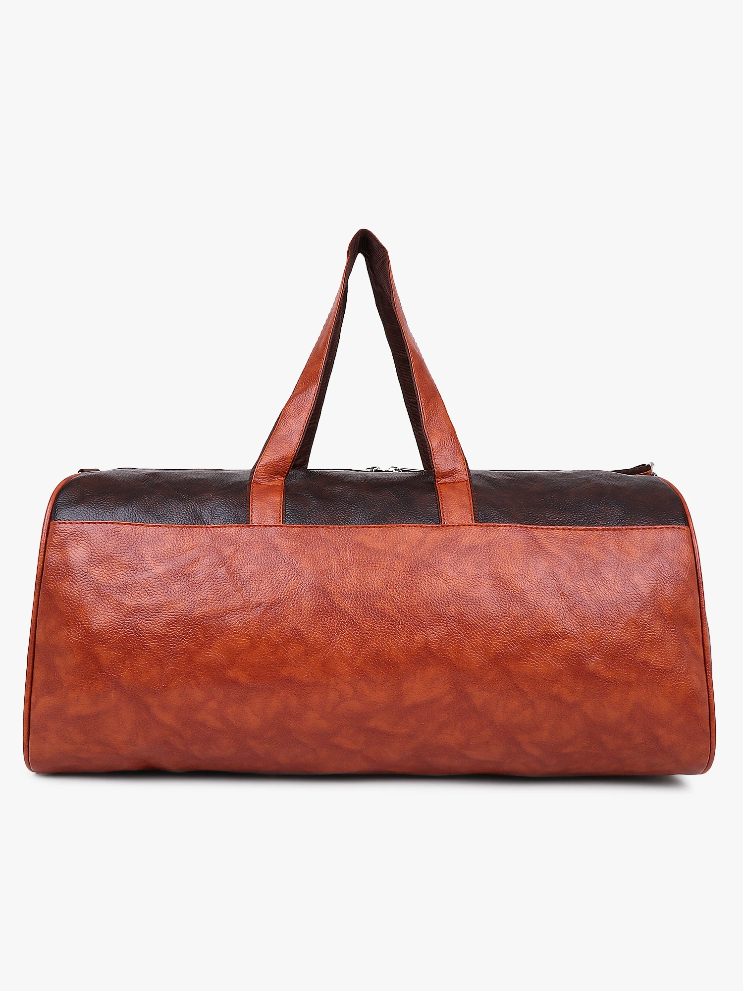 Shiv Naresh Monomatic Duffle Bag Tan Brown
