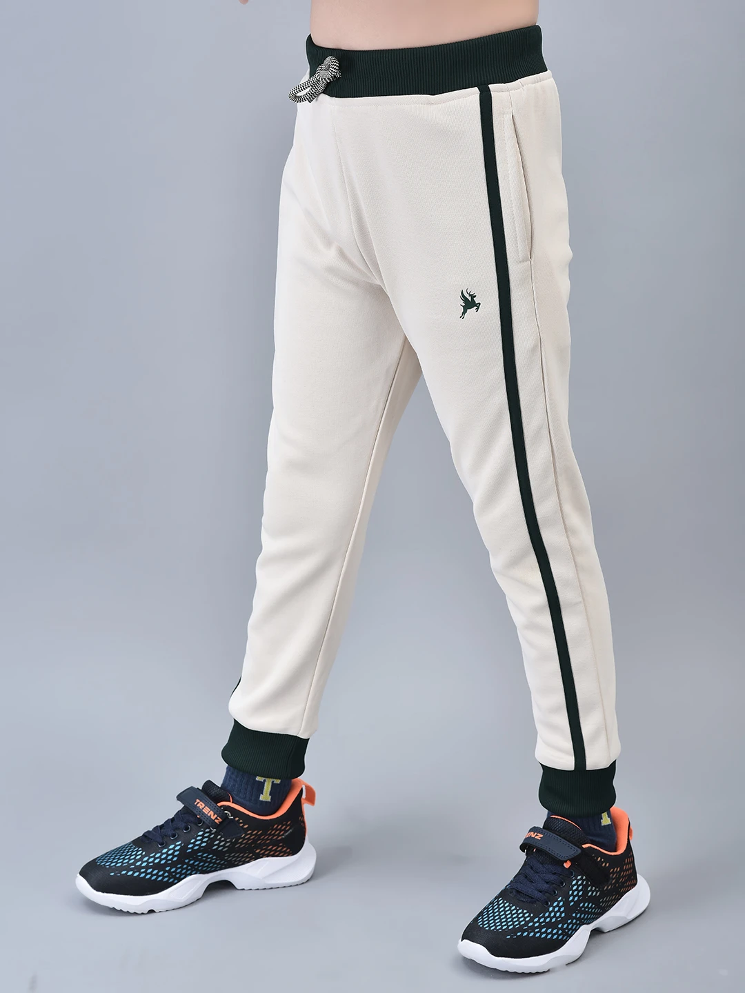 Boys Fearless Tracksuit Green Grey by Shiv Naresh