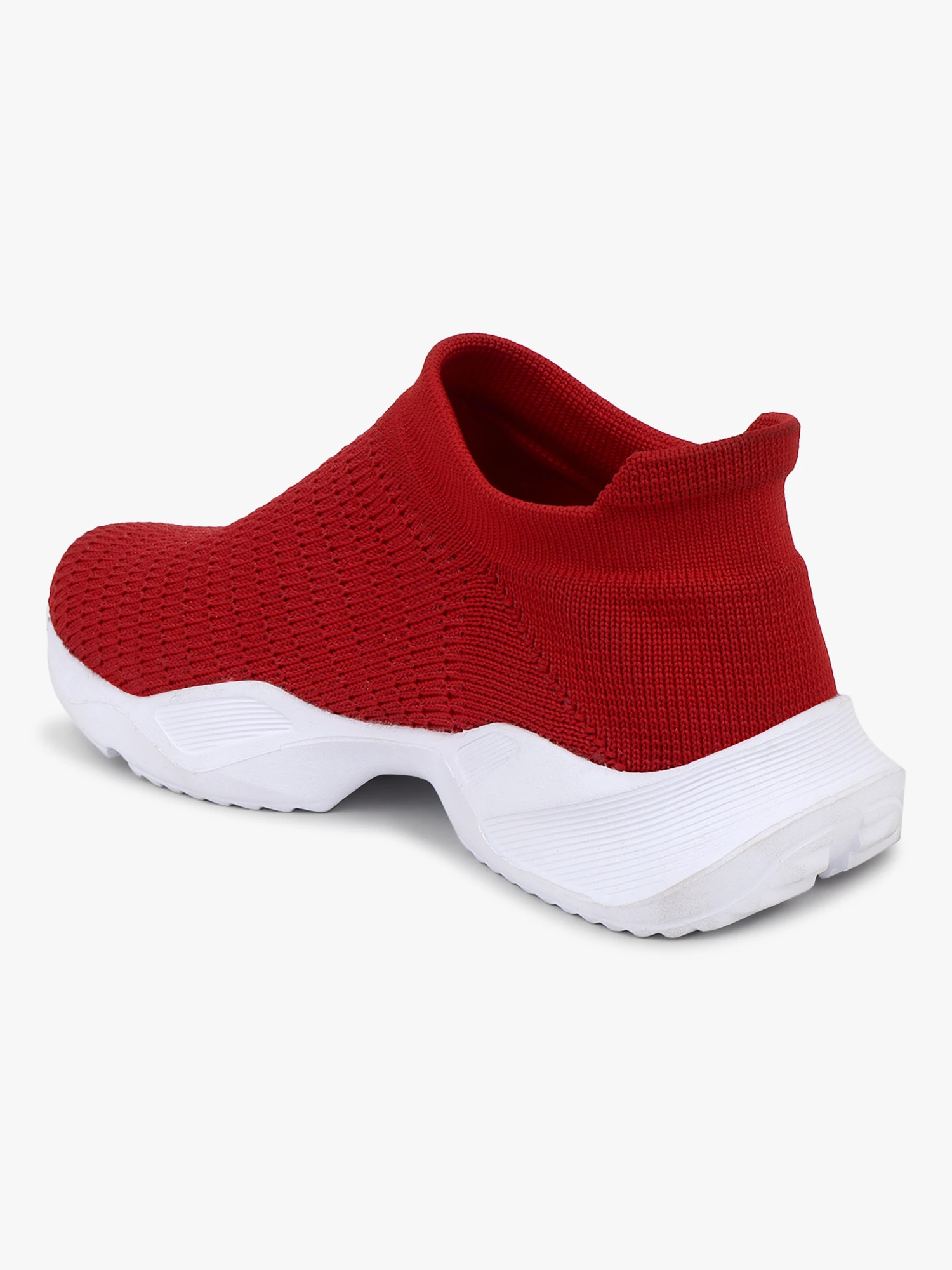 Kids red slip-on shoes Boys & Girls by Shiv Naresh