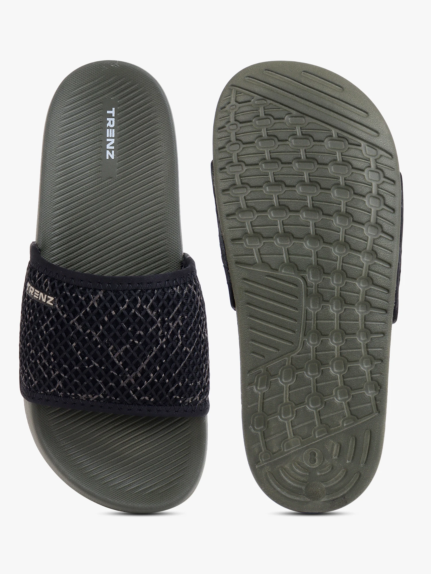 Black Slip-On slippers for Women by Shiv Naresh