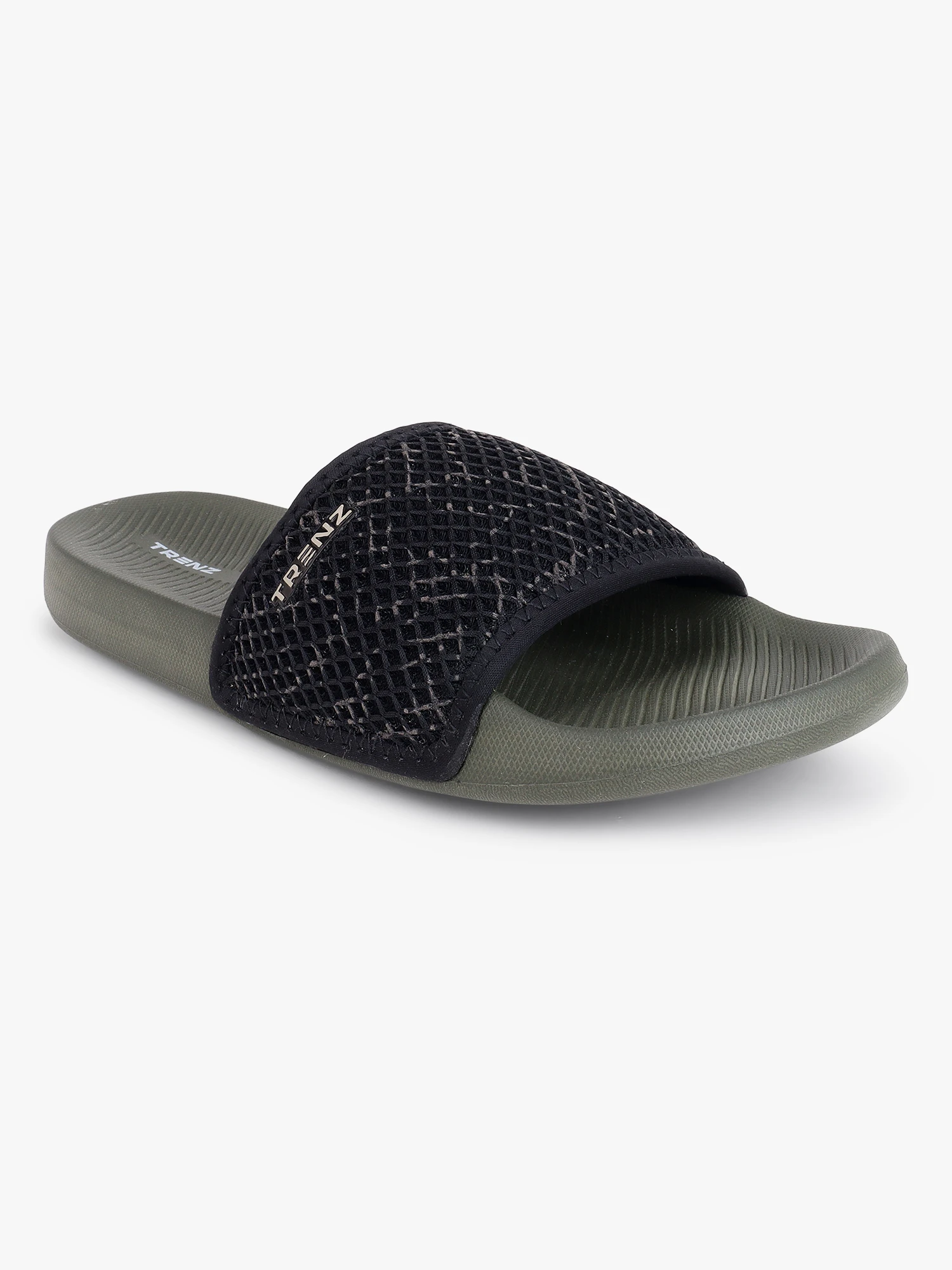 Black Slip-On slippers for Women by Shiv Naresh
