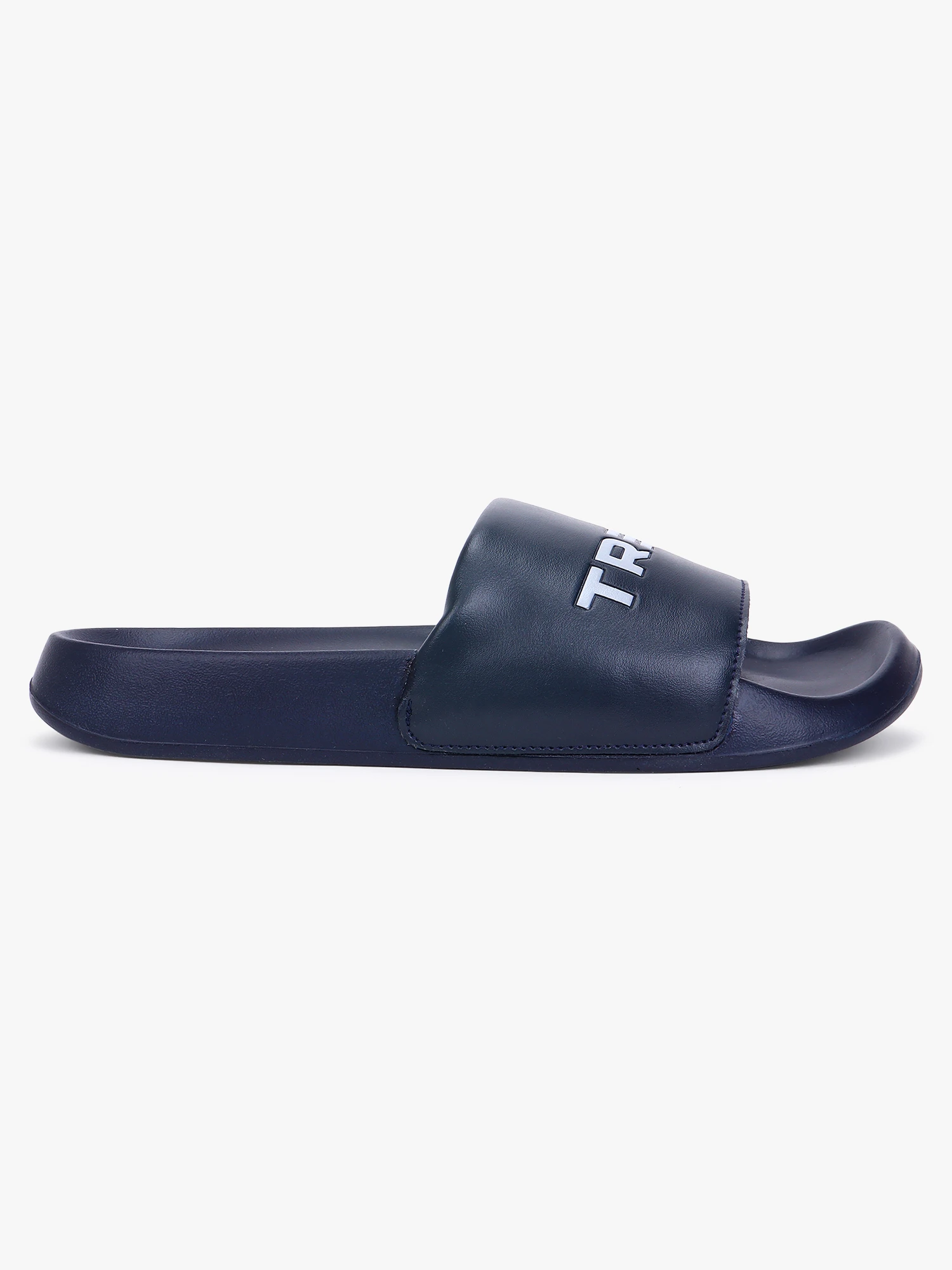 Navy Blue slip-on sliders slippers for men