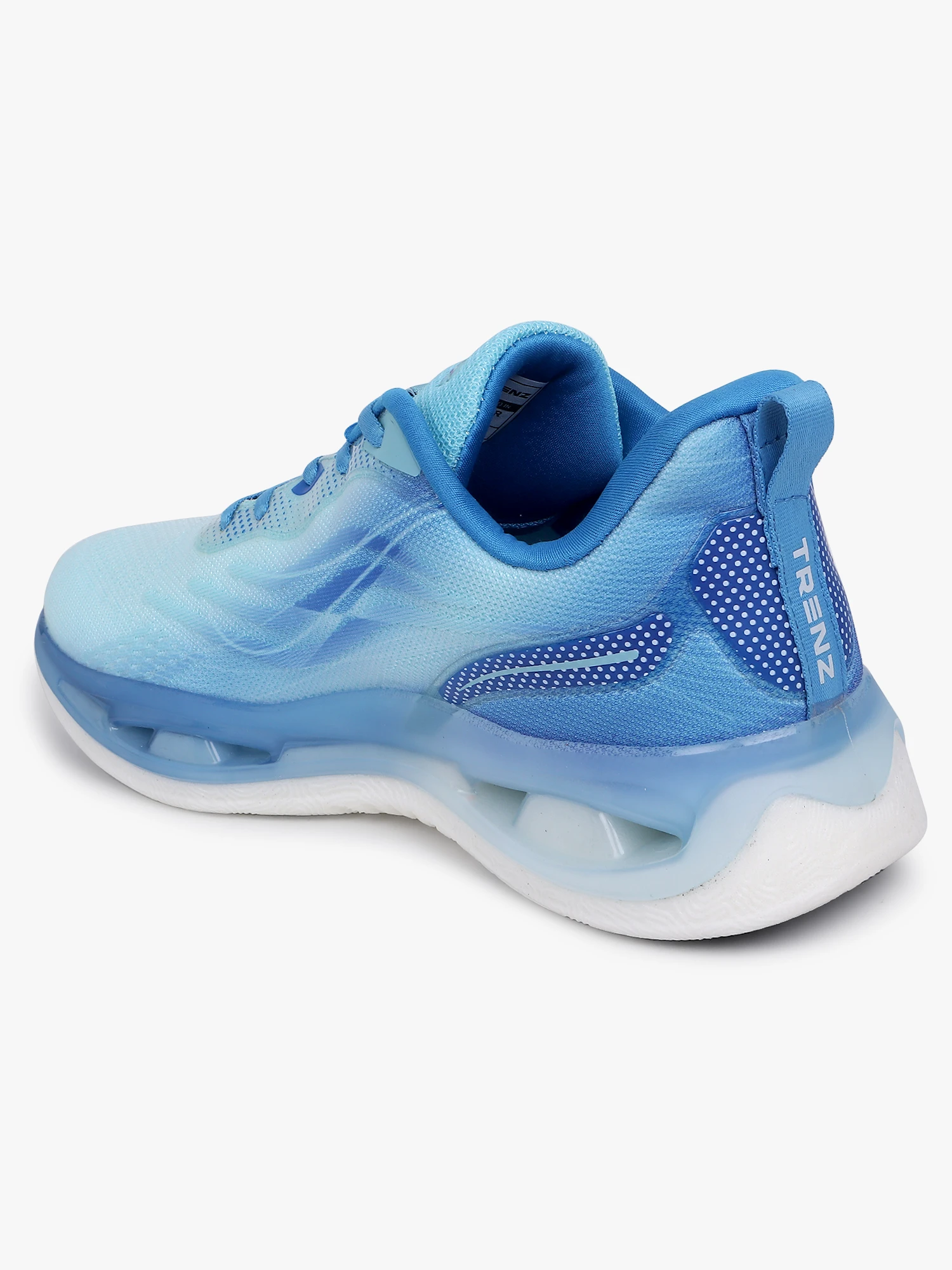 Shivnaresh Men's casual lace-up shoes in sky blue